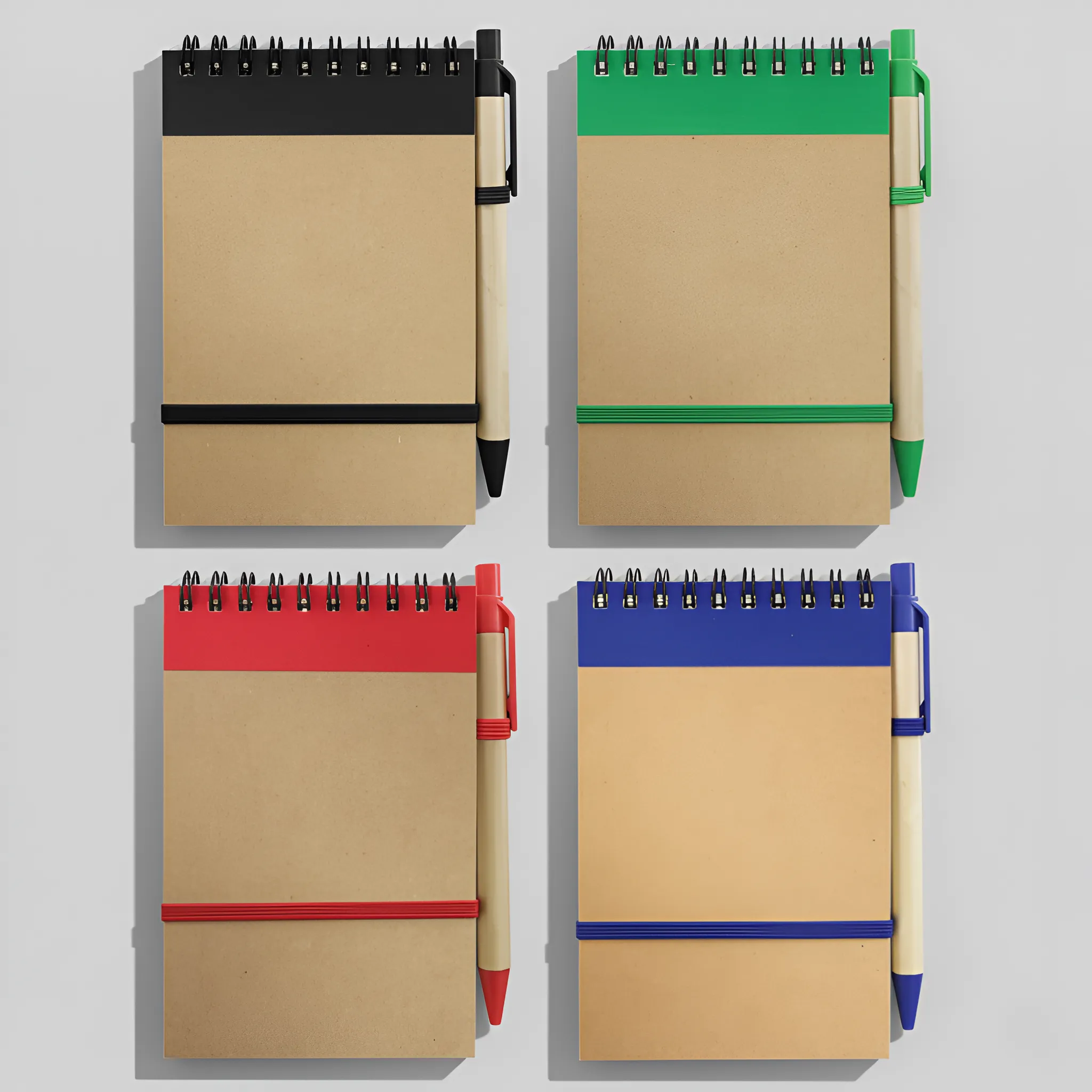A5 Recycled notebook with pen