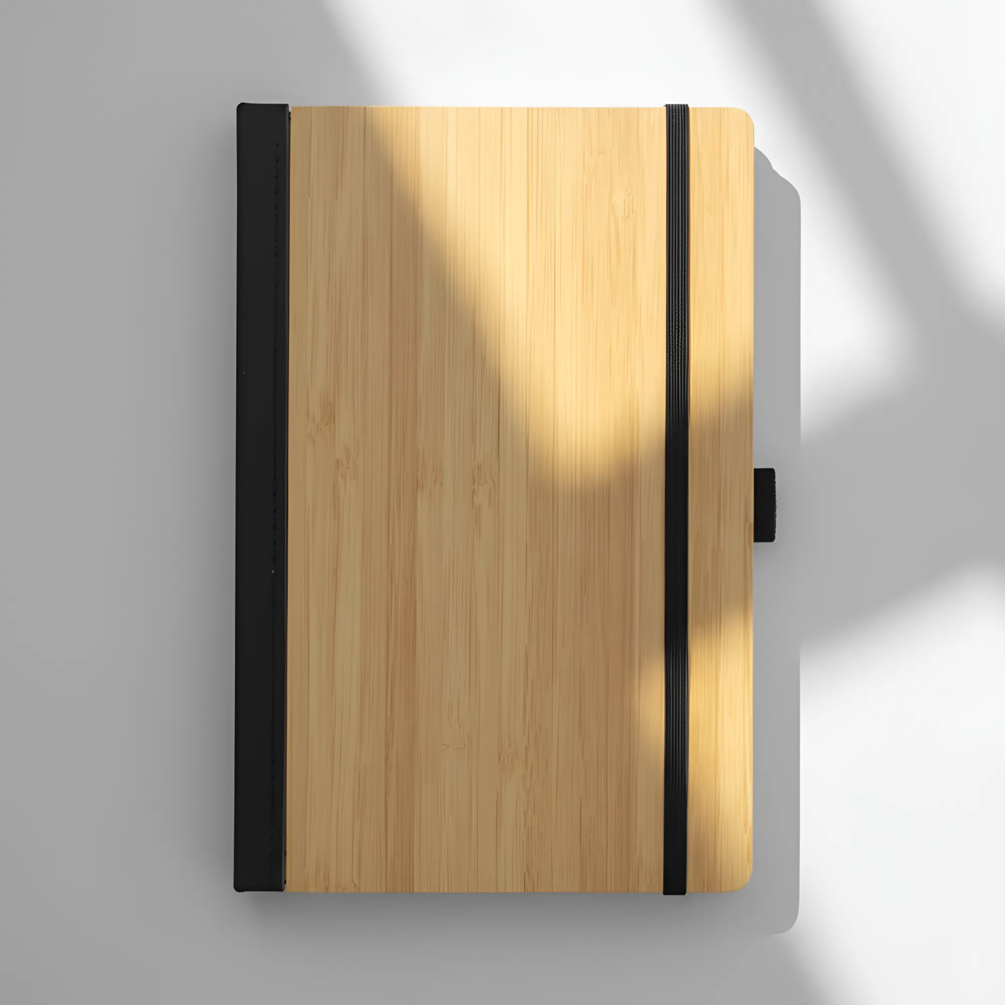 A5 size Bamboo Notebooks with Pen Loop