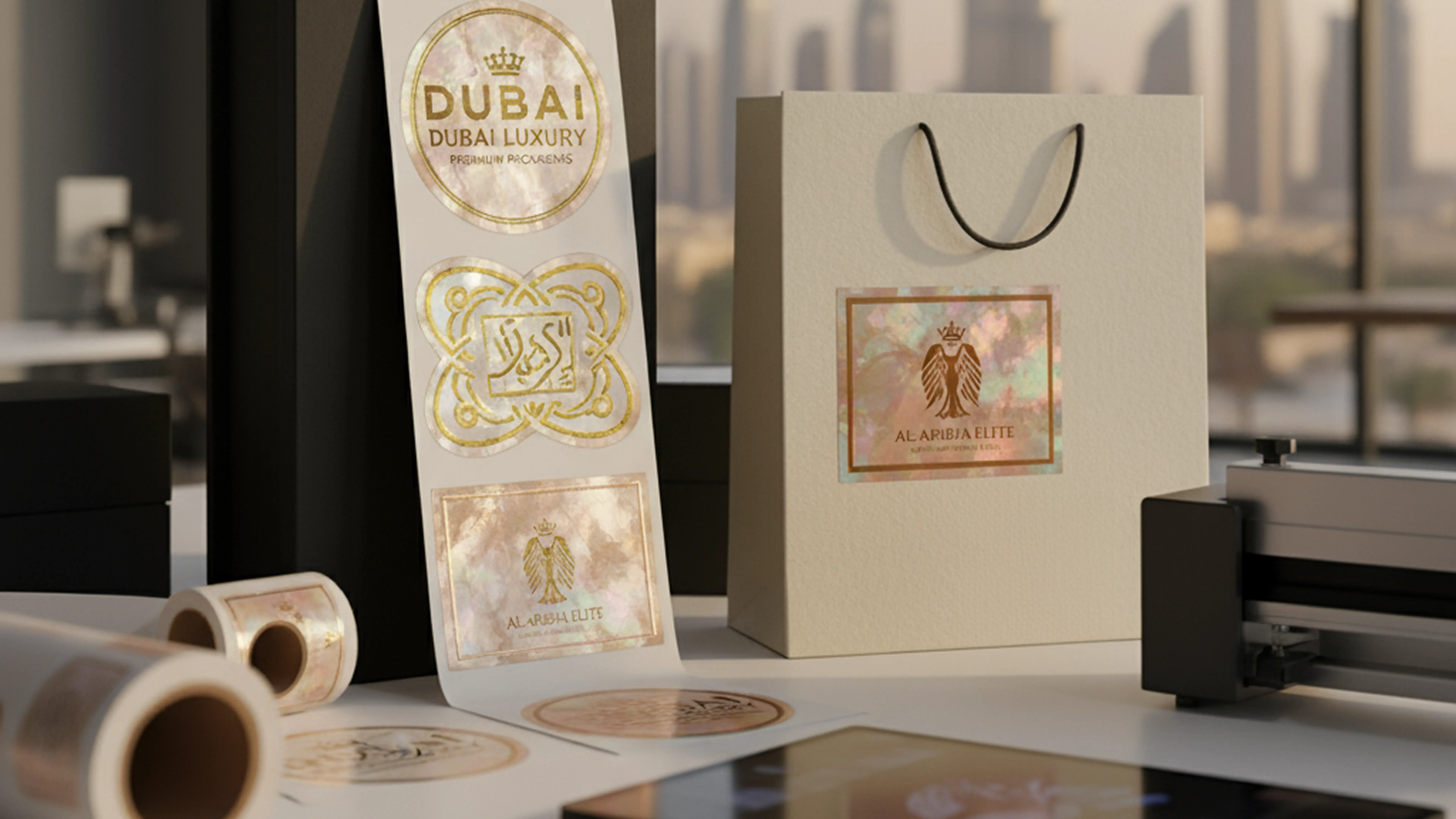 Luxury Sticker Printing for Packaging in Dubai : 2025 Guide