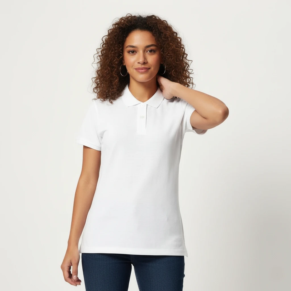 Women Recycled Polo Tshirt 