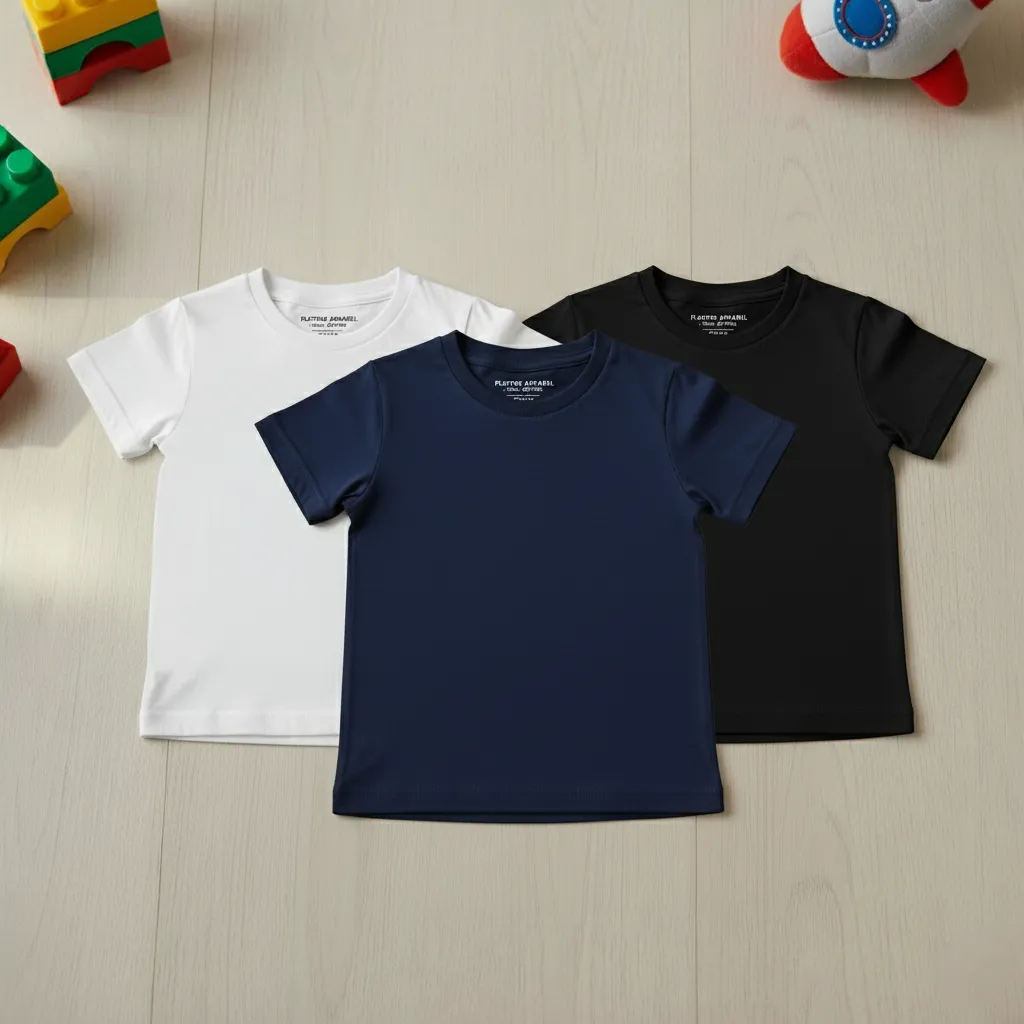 Custom Round Neck T-shirt for Kids 