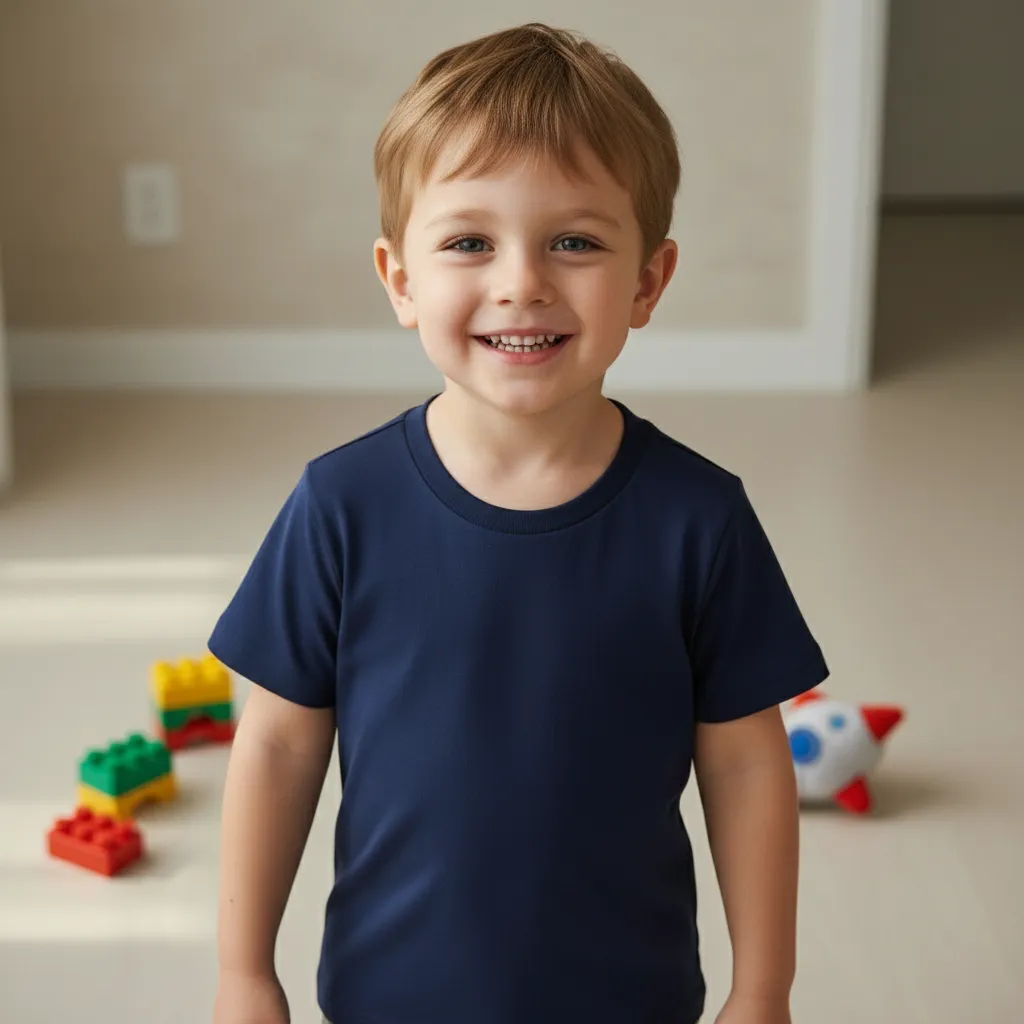 Custom Round Neck T-shirt for Kids