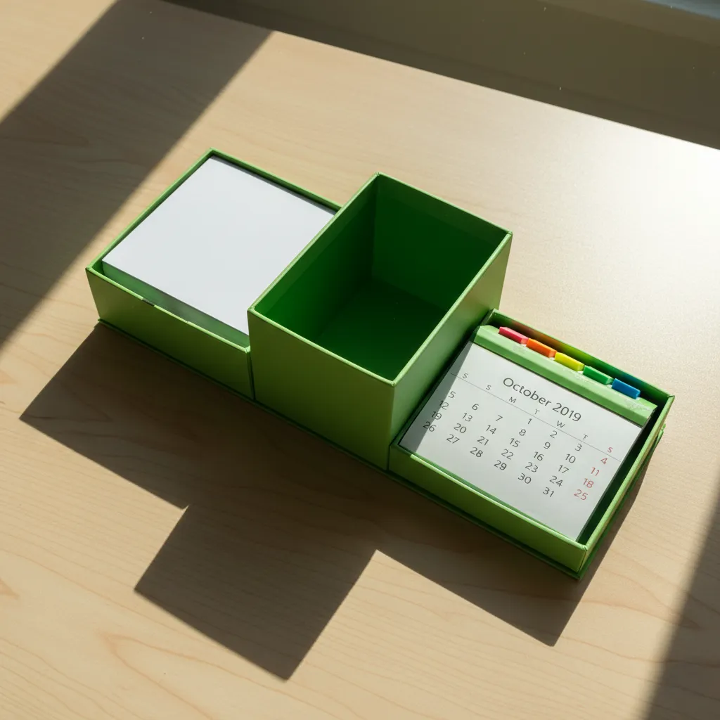 Eco Friendly Calendar & Memo Cube