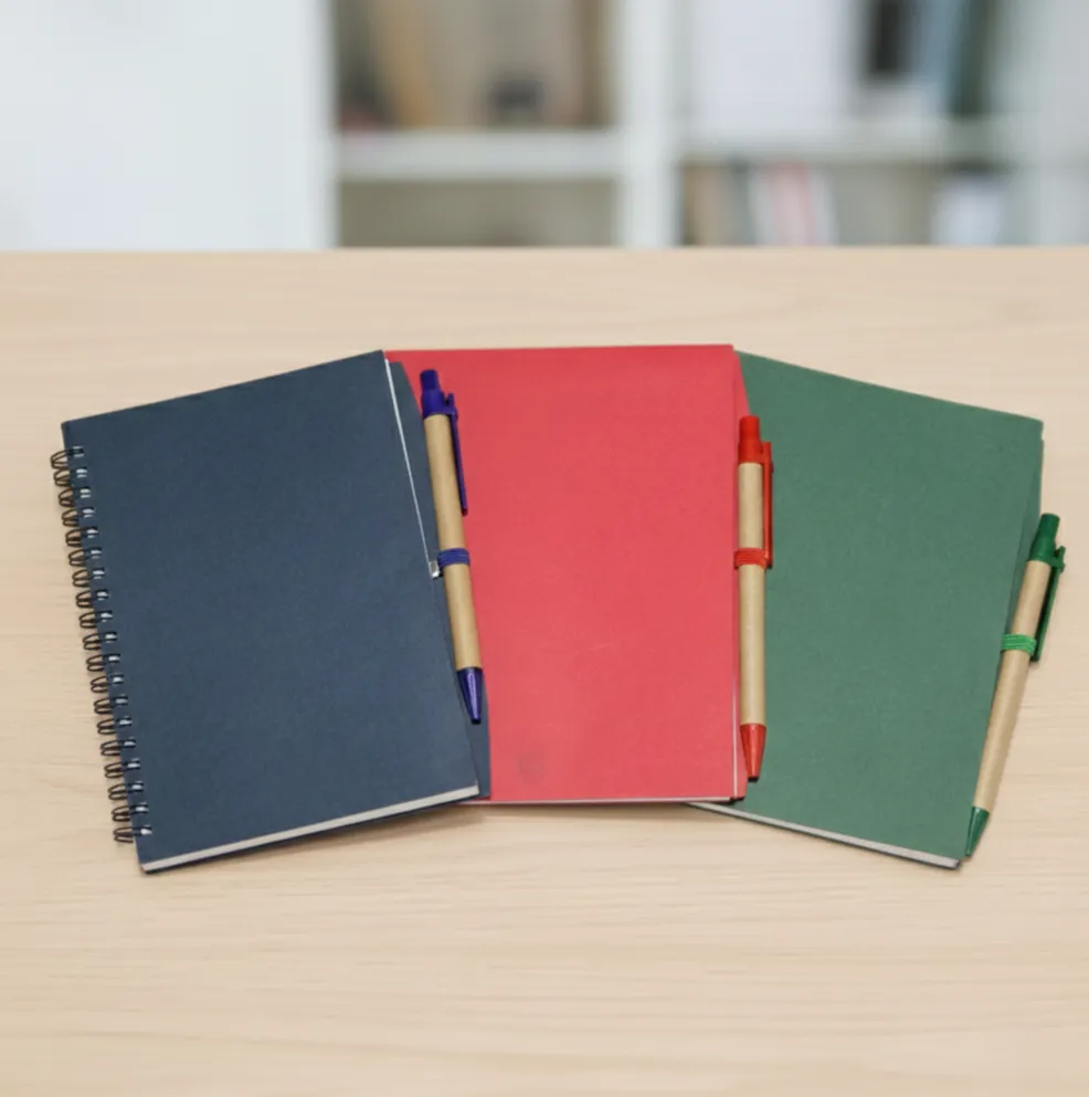 Eco Friendly Notebook and Pen Set