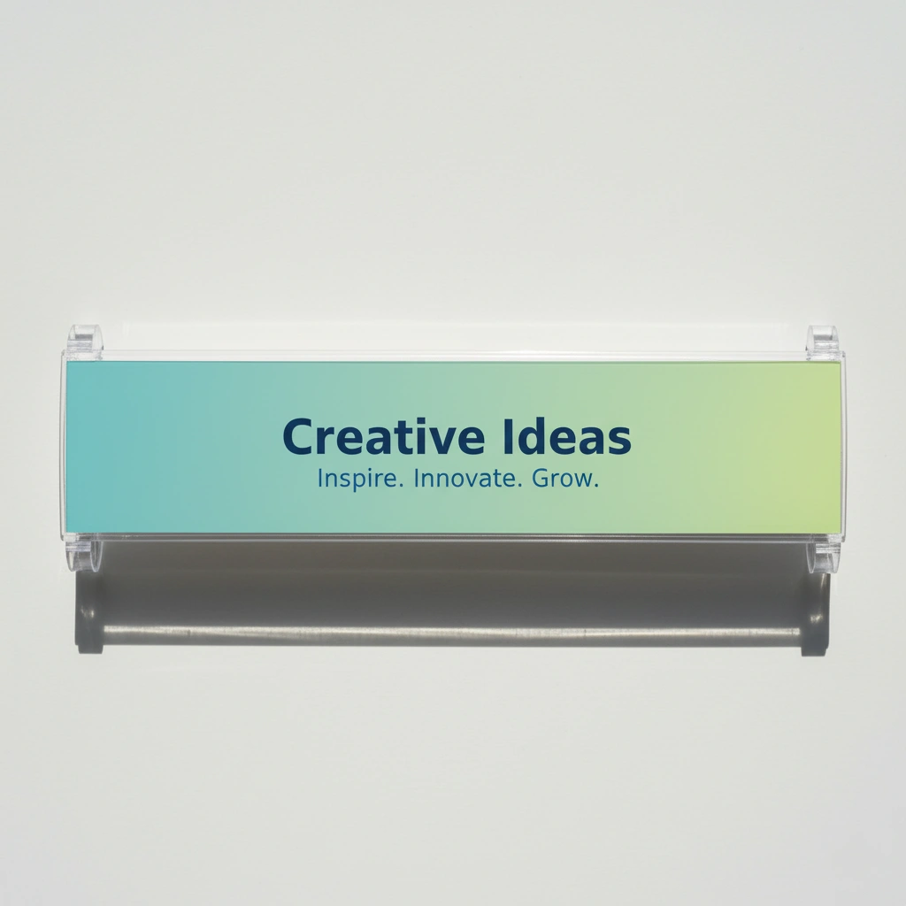 Acrylic Curve Table Display Stand
