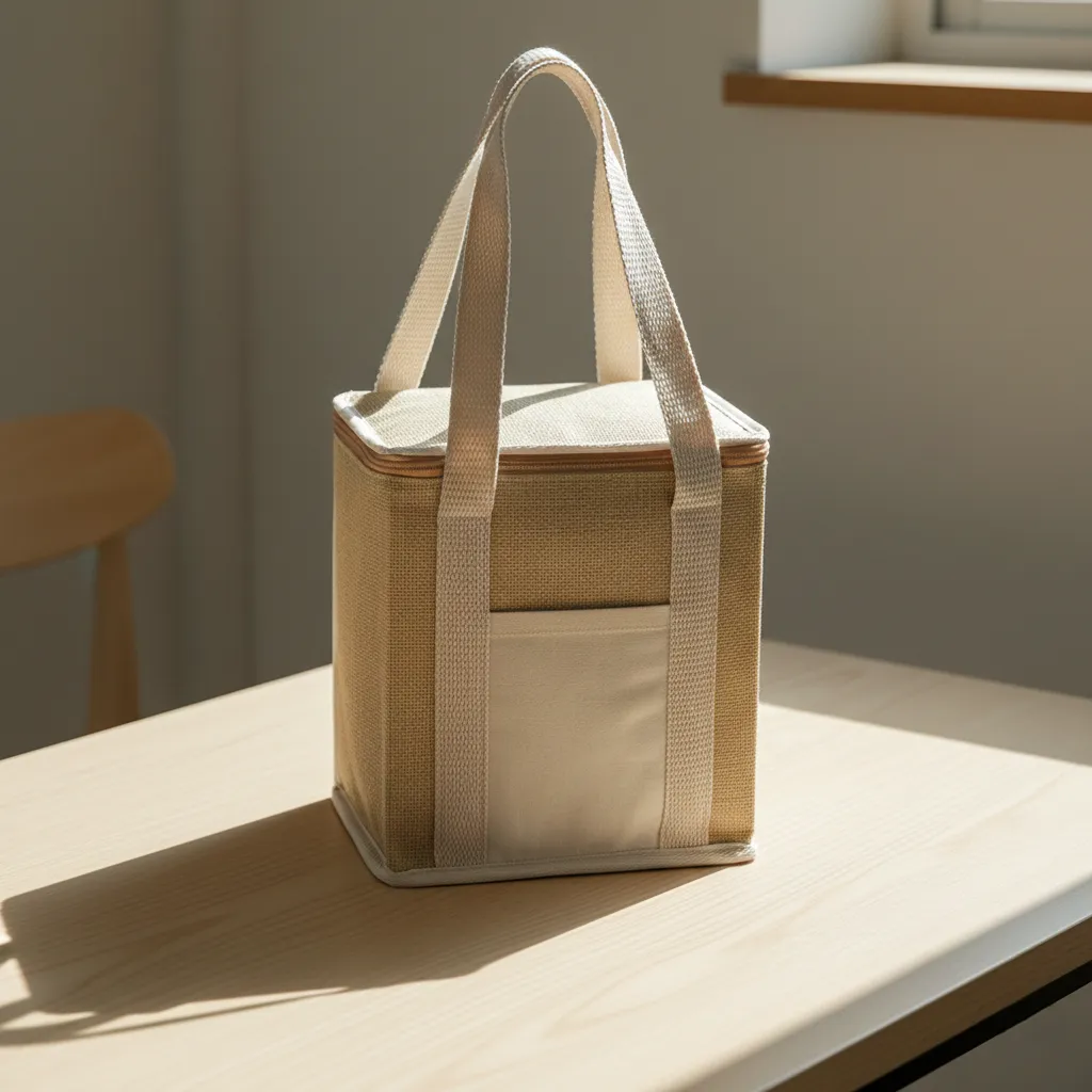 Eco Friendly Jute Cooler Bag