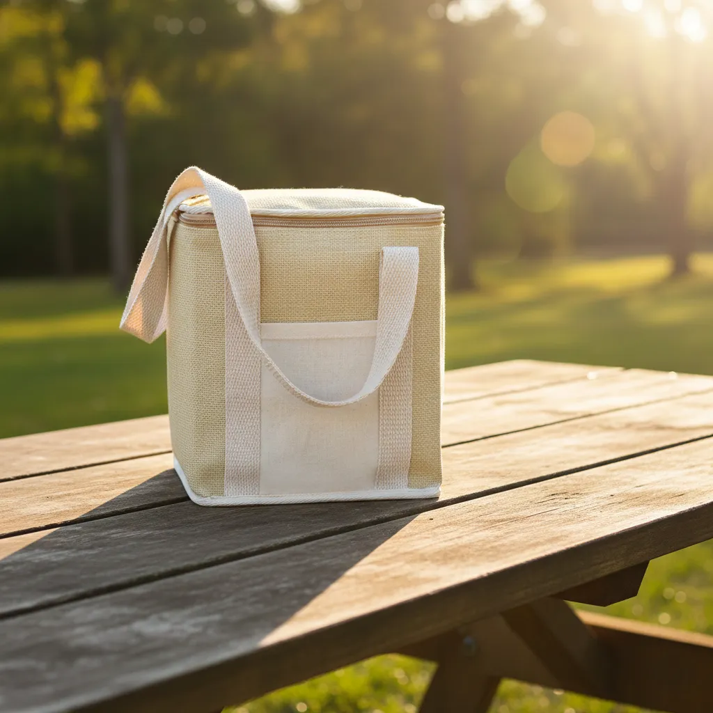 Eco Friendly Jute Cooler Bag