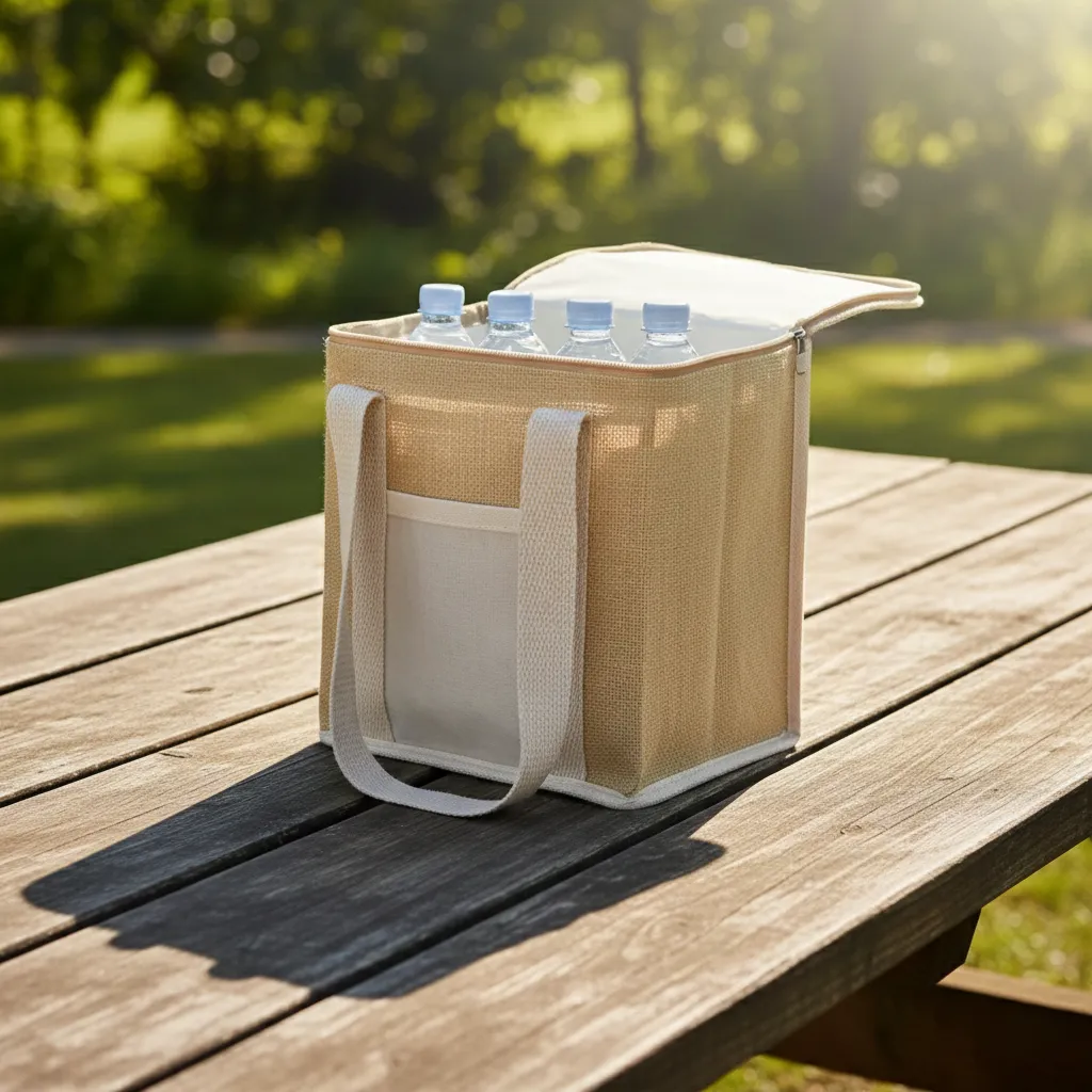Eco Friendly Jute Cooler Bag