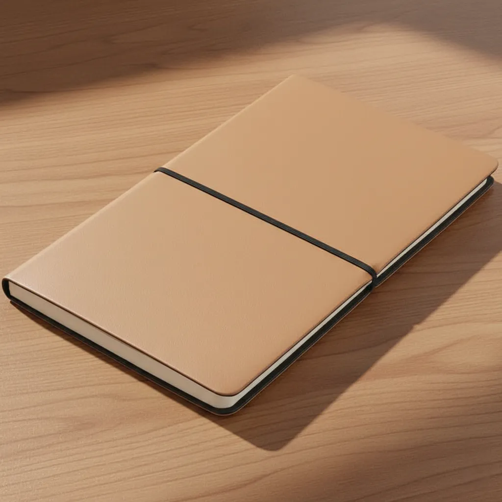 A5 Recycled PU Soft Cover Notebook