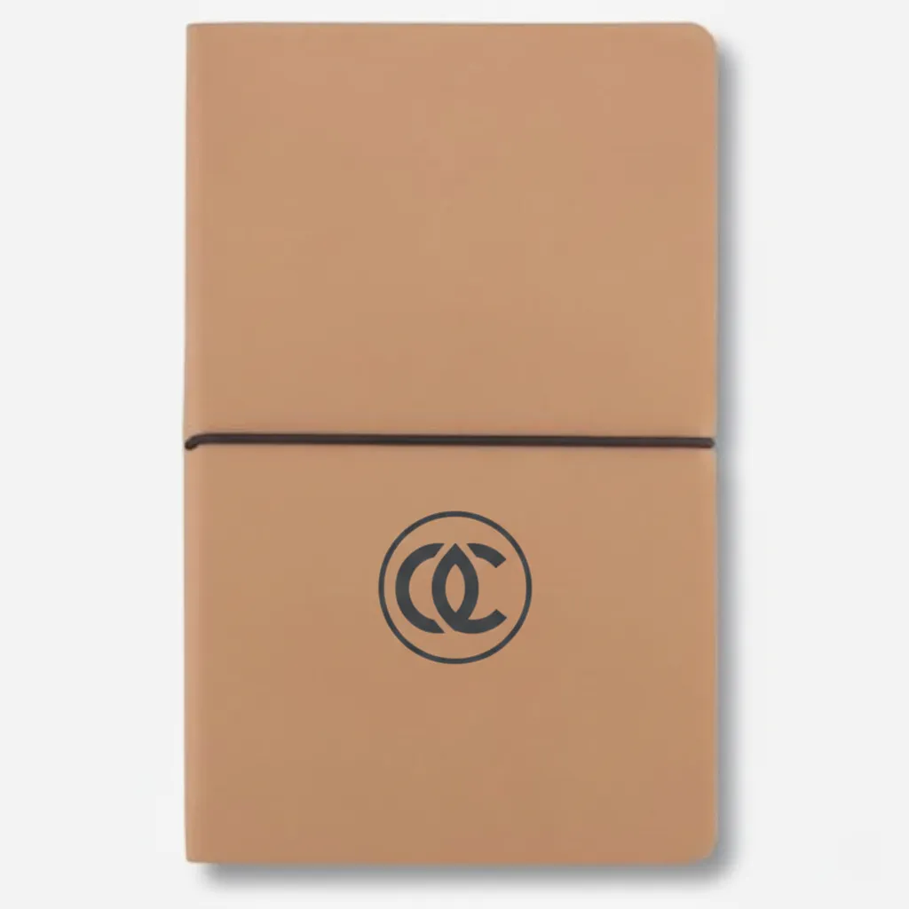 A5 Recycled PU Soft Cover Notebook