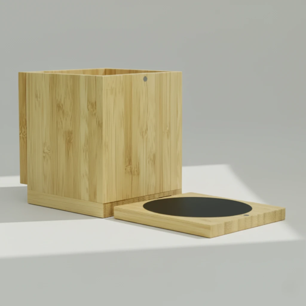 Foldable Wireless Charging Pad with Mug Warmer and Pen Holder