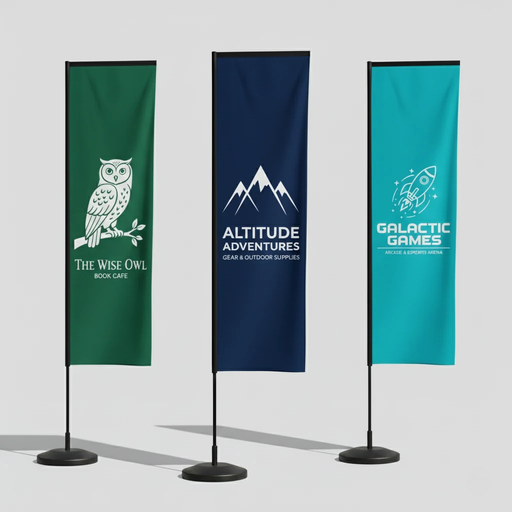 L Shape Flags 