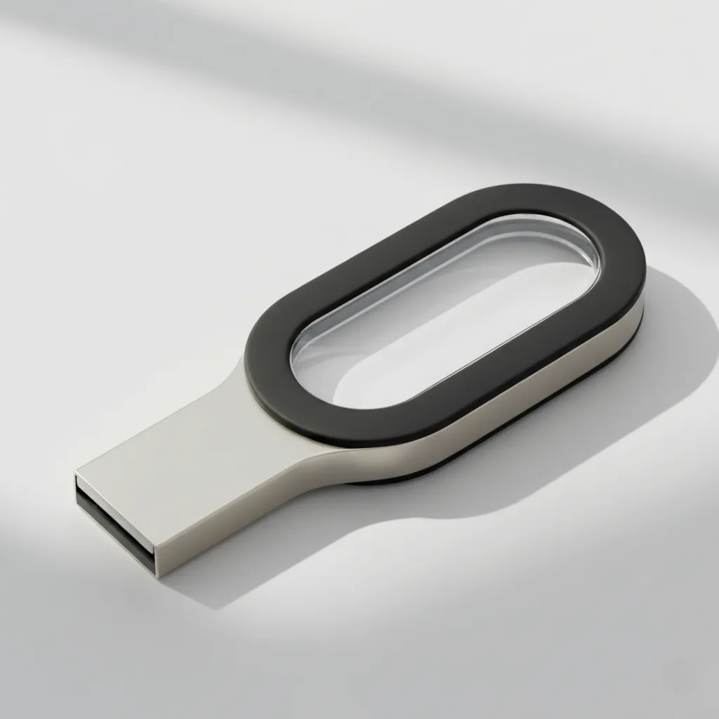 Metal & Crystal USB Flash drive