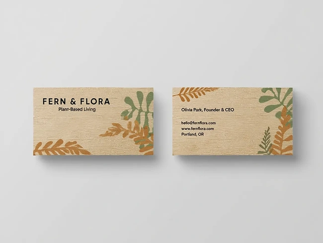 Eco Business Cards