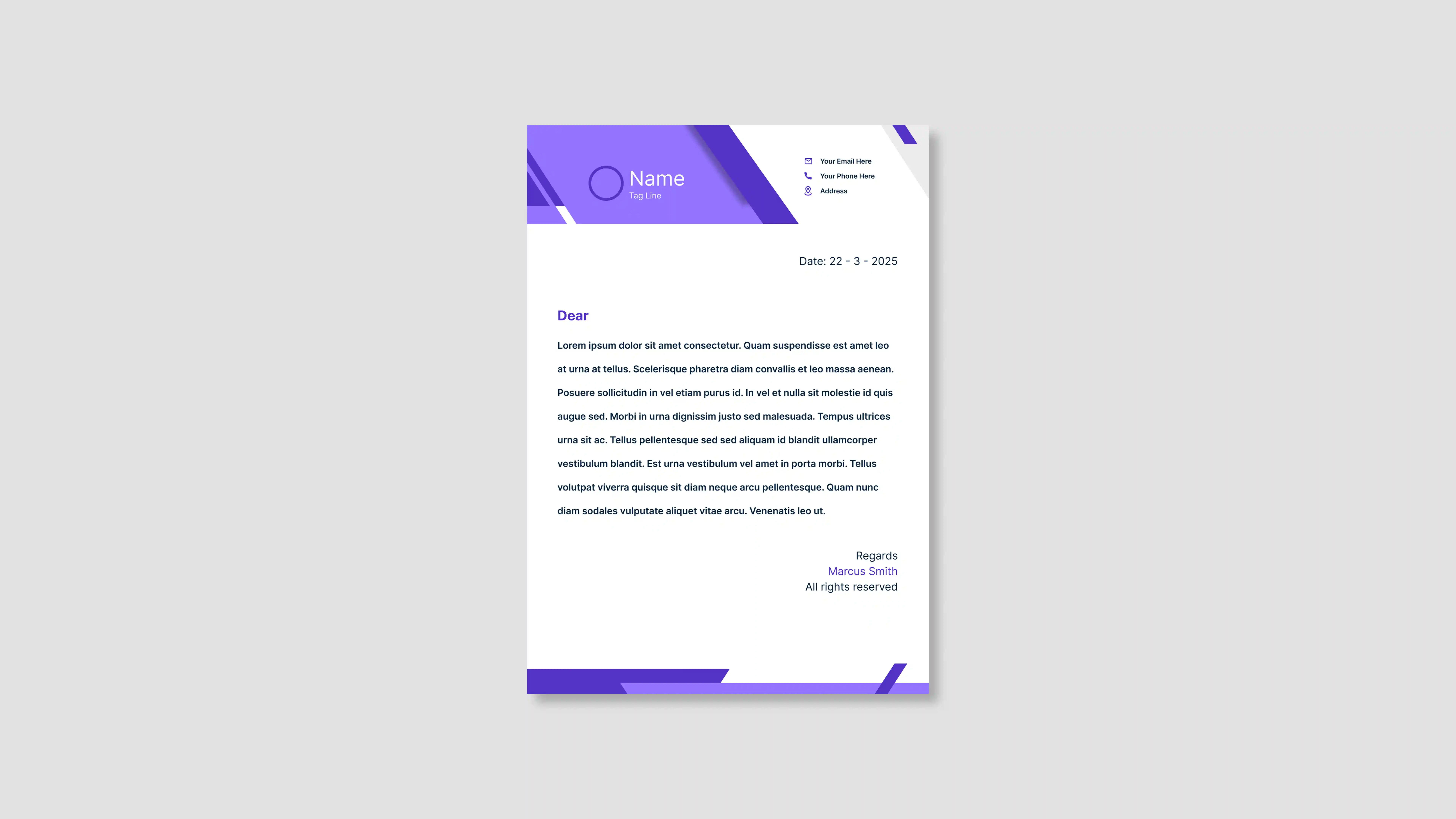 Letterheads : Digital Print
