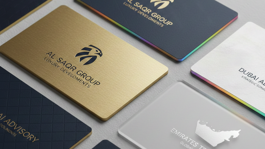 Why Every UAE Business Needs High-Quality Business Cards: The Currency of Trust