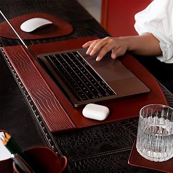 Leather Desk Set