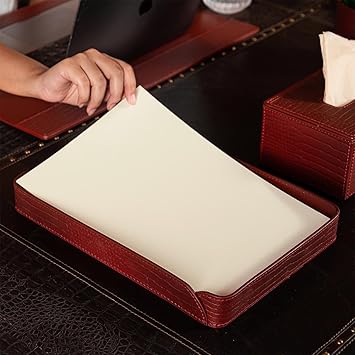 Leather Desk Set