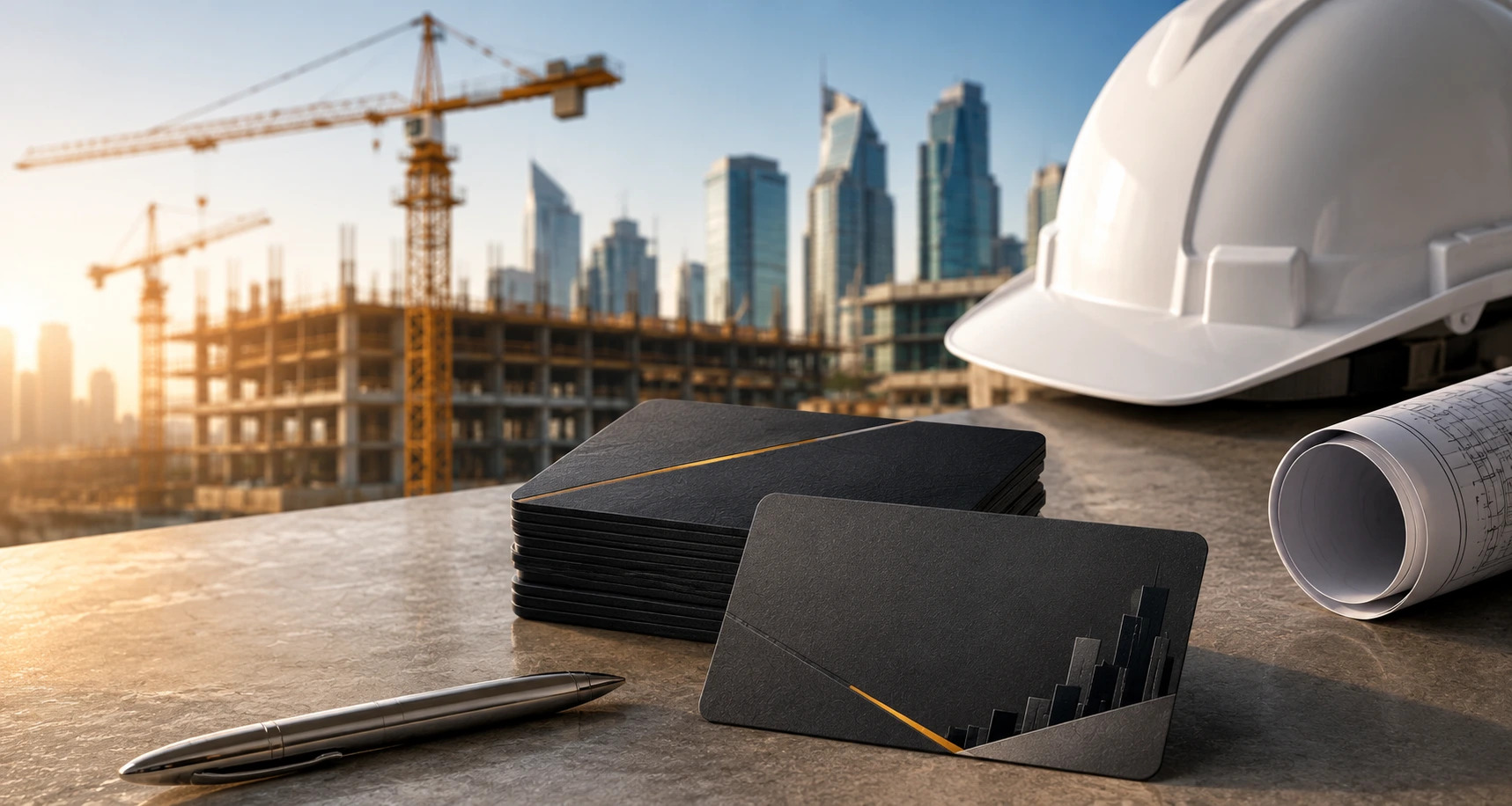 Best Construction Companies Business Cards Supplier in UAE