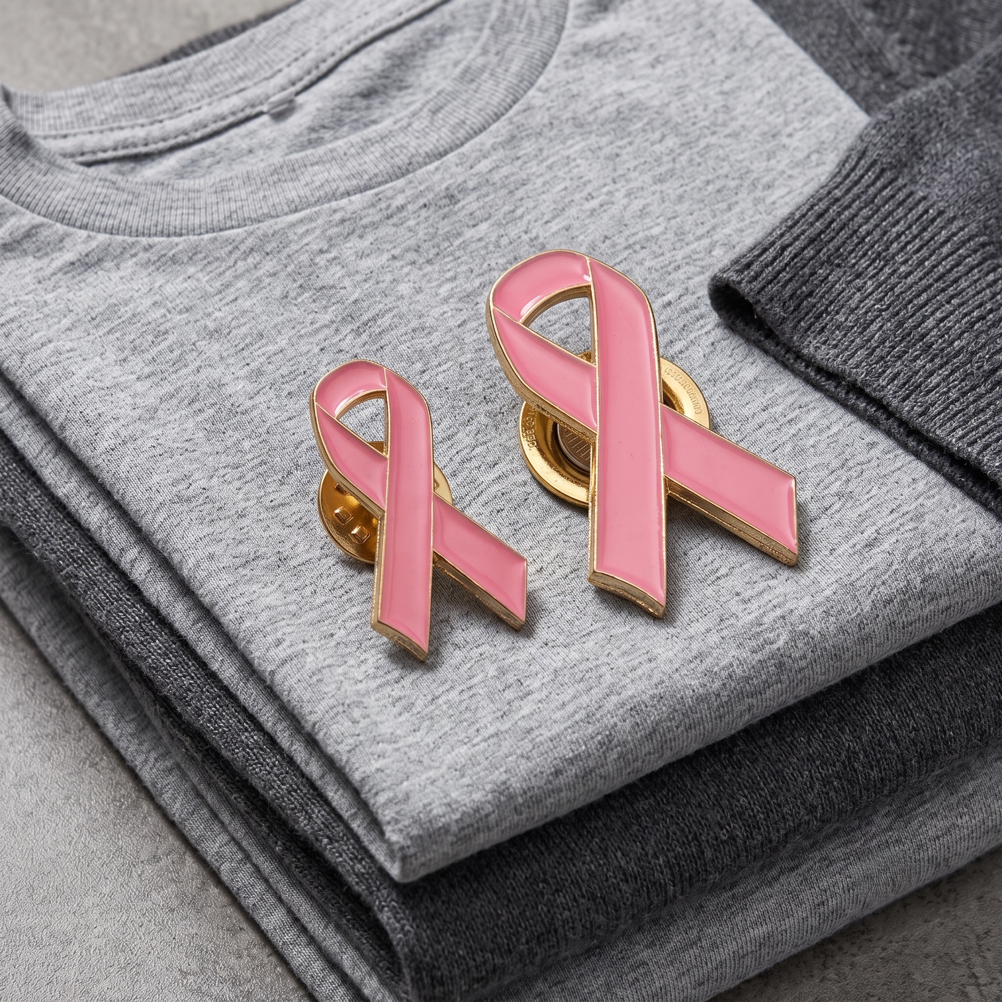 Breast Cancer Awareness Badges