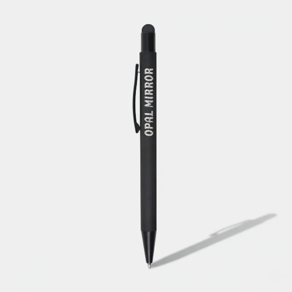 Aluminum Pen with Stylus