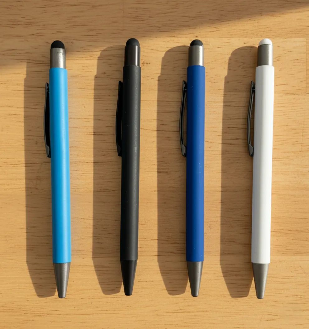 Aluminum Pen with Stylus