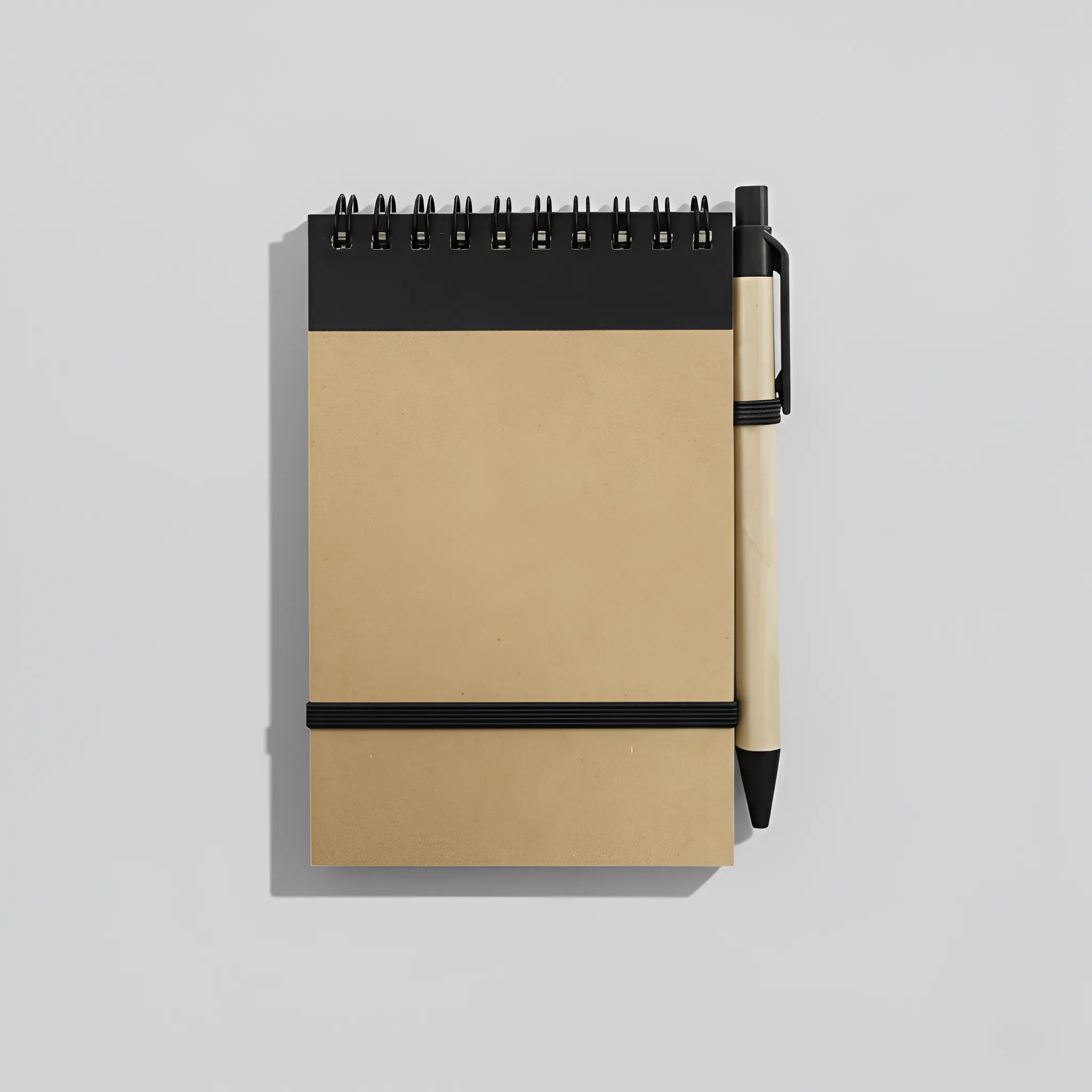 A5 Recycled notebook with pen