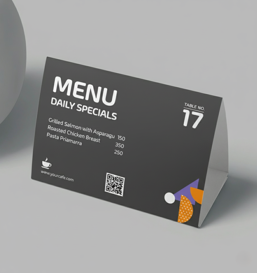 Table Tents: Landscape