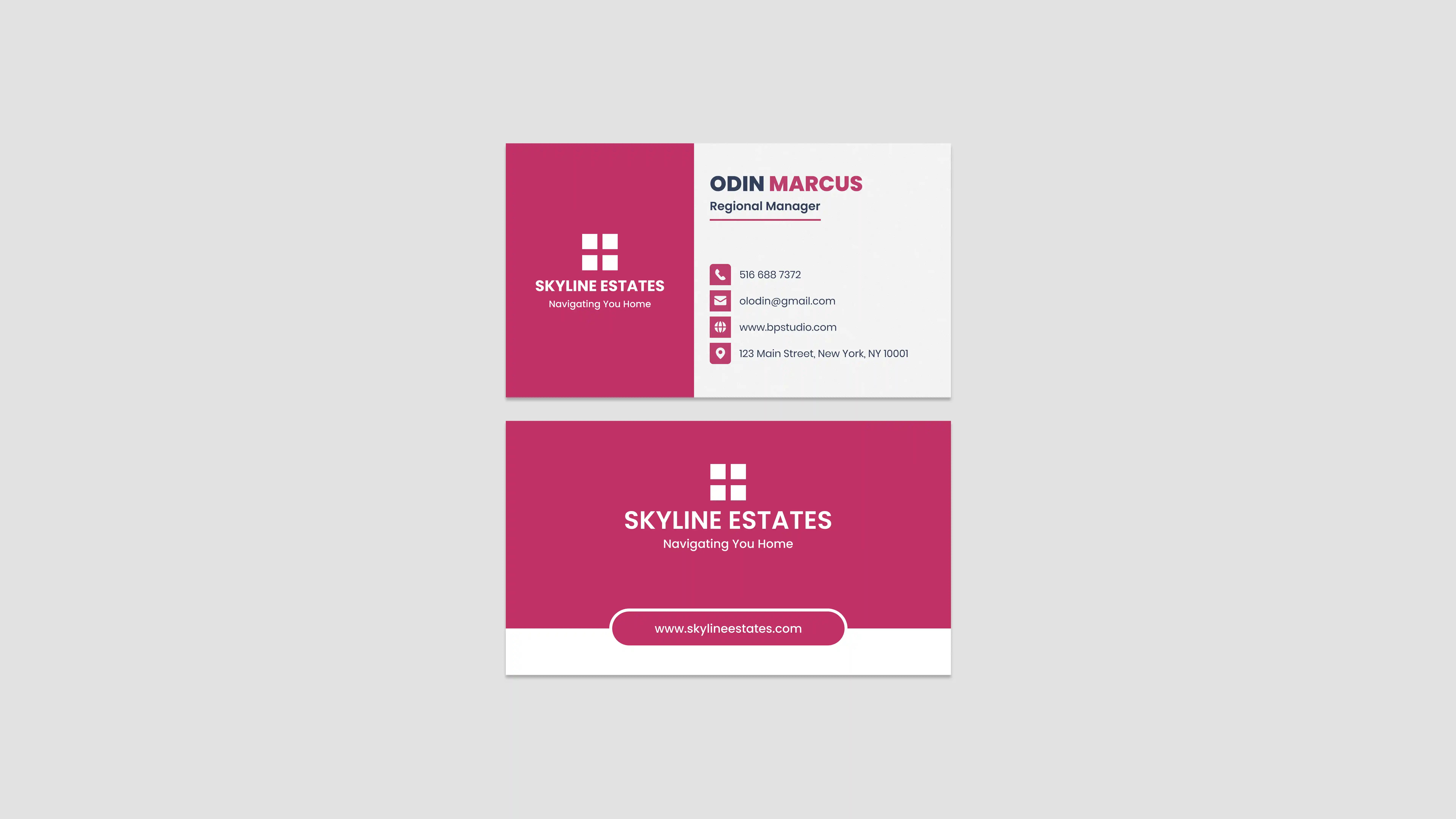 Business card 350 GSM