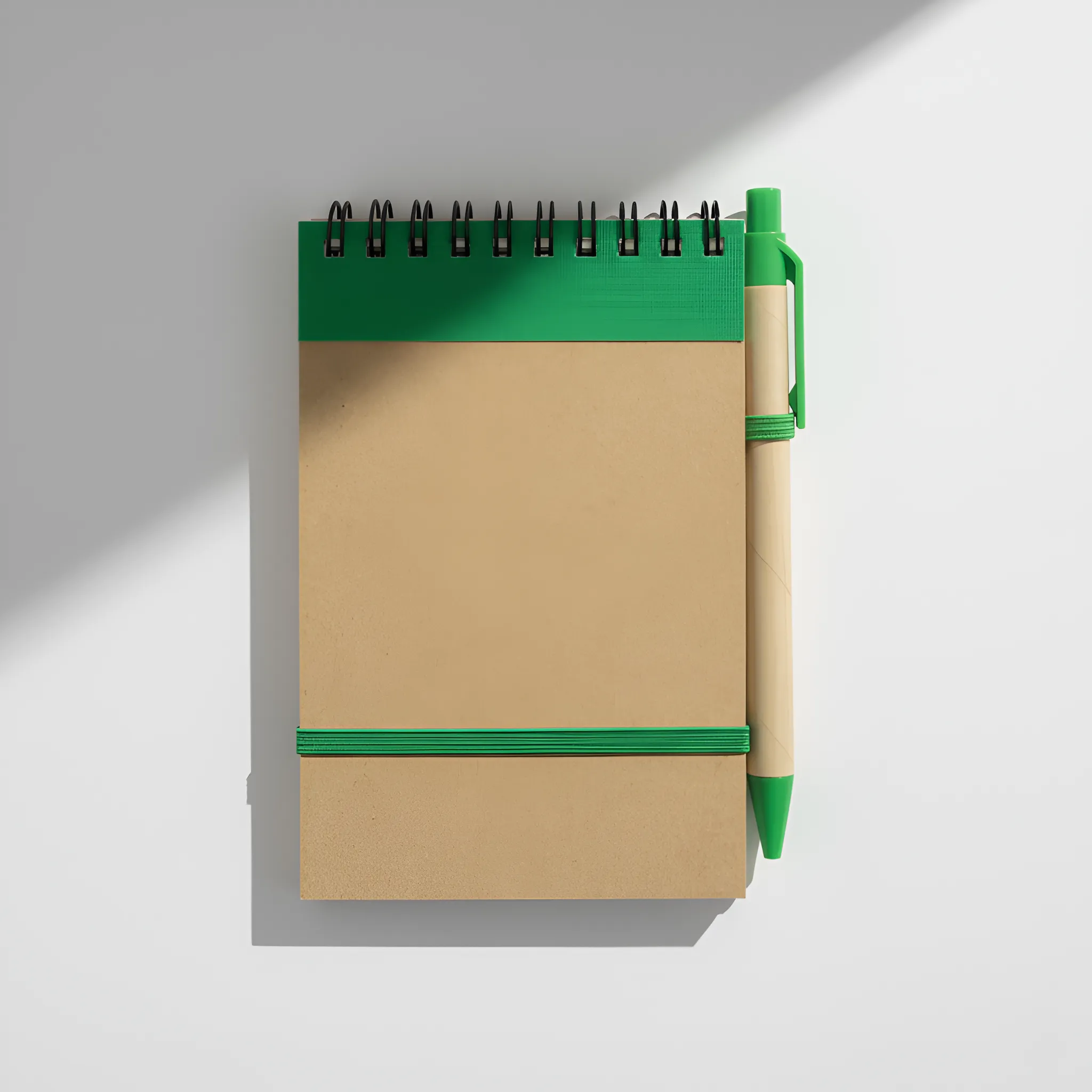A5 Recycled notebook with pen