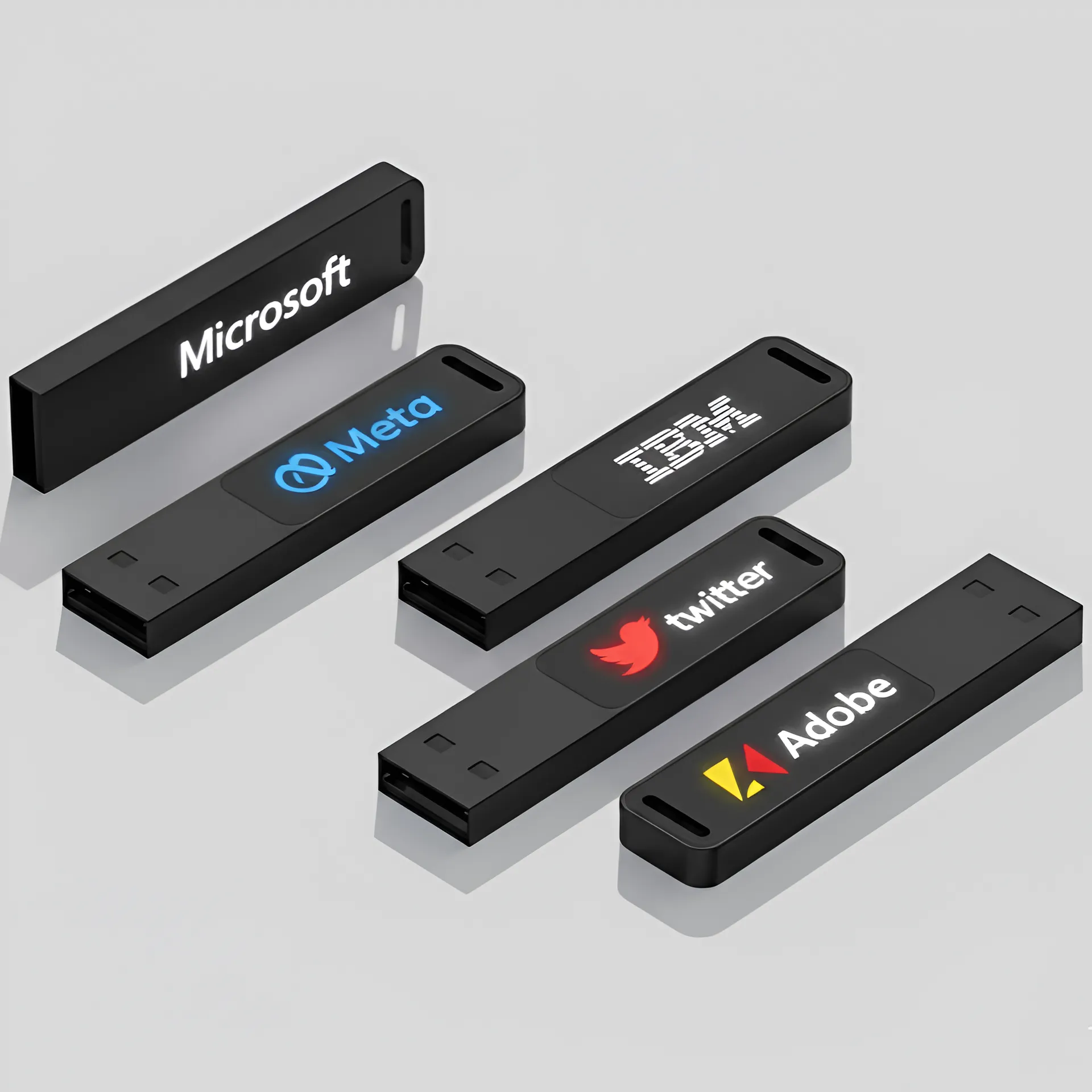 Metal LED USB Flash Drive