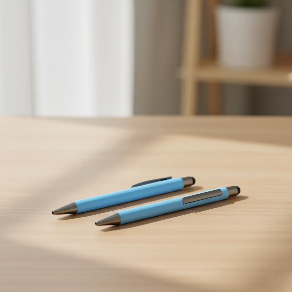 Aluminum Pen with Stylus