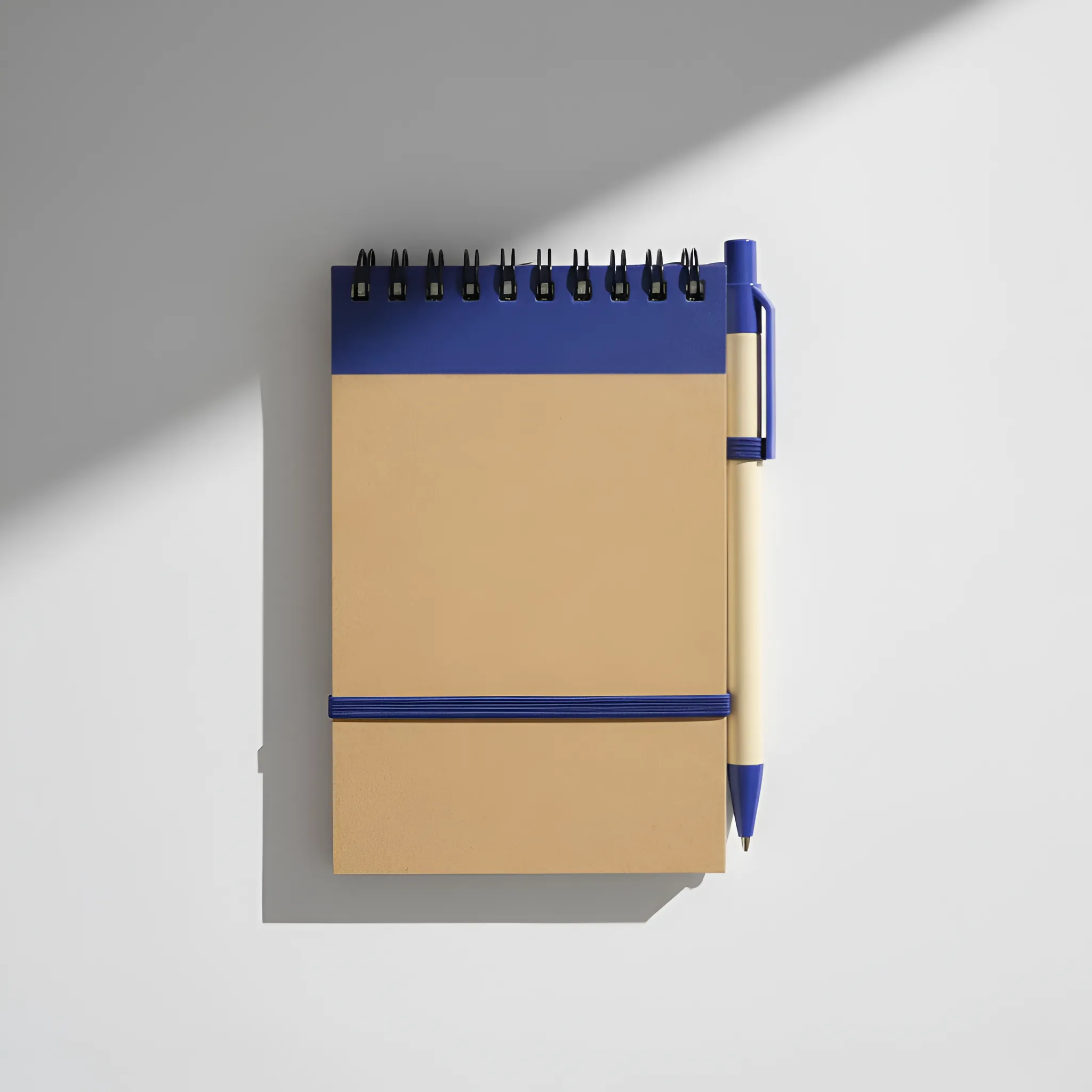 A5 Recycled notebook with pen