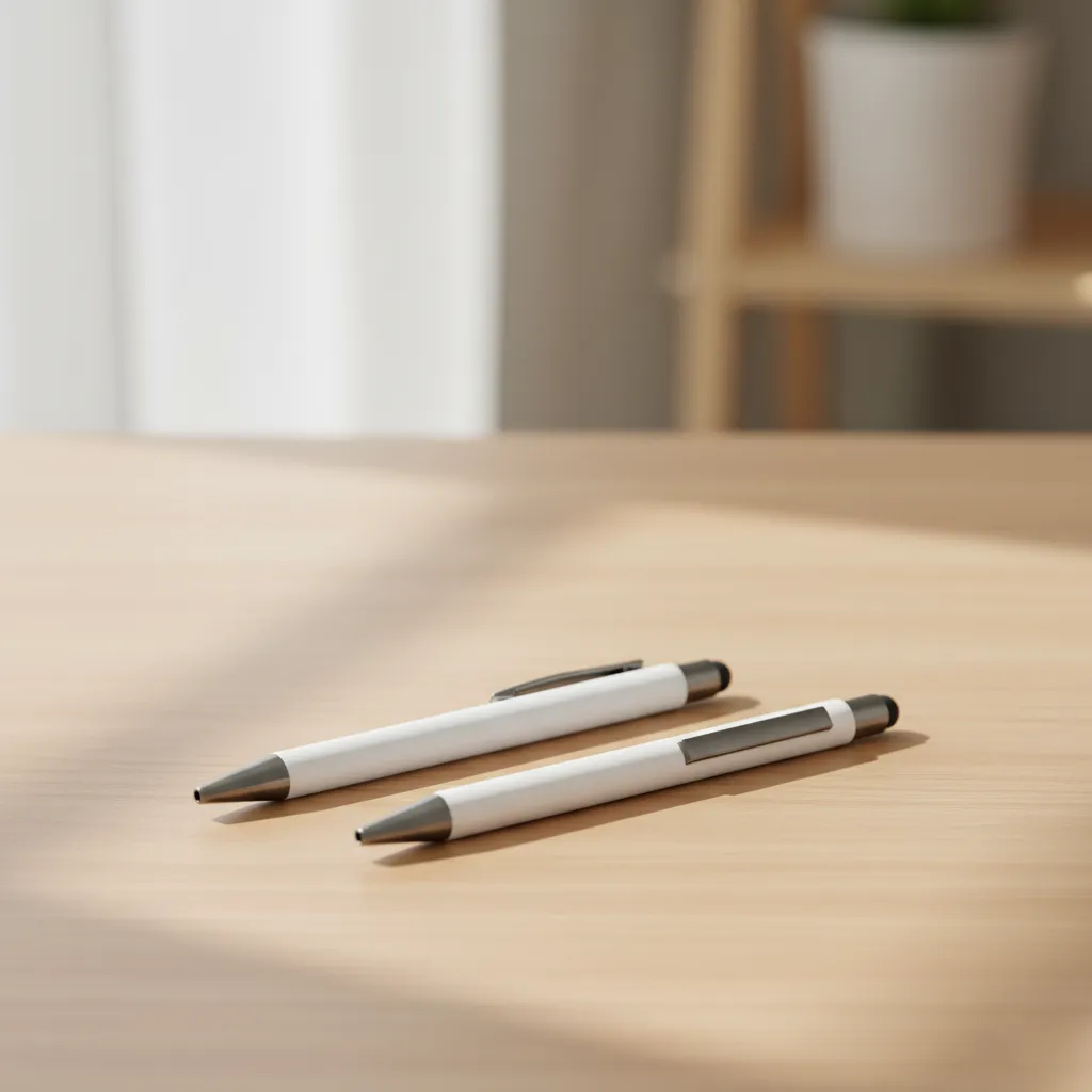 Aluminum Pen with Stylus