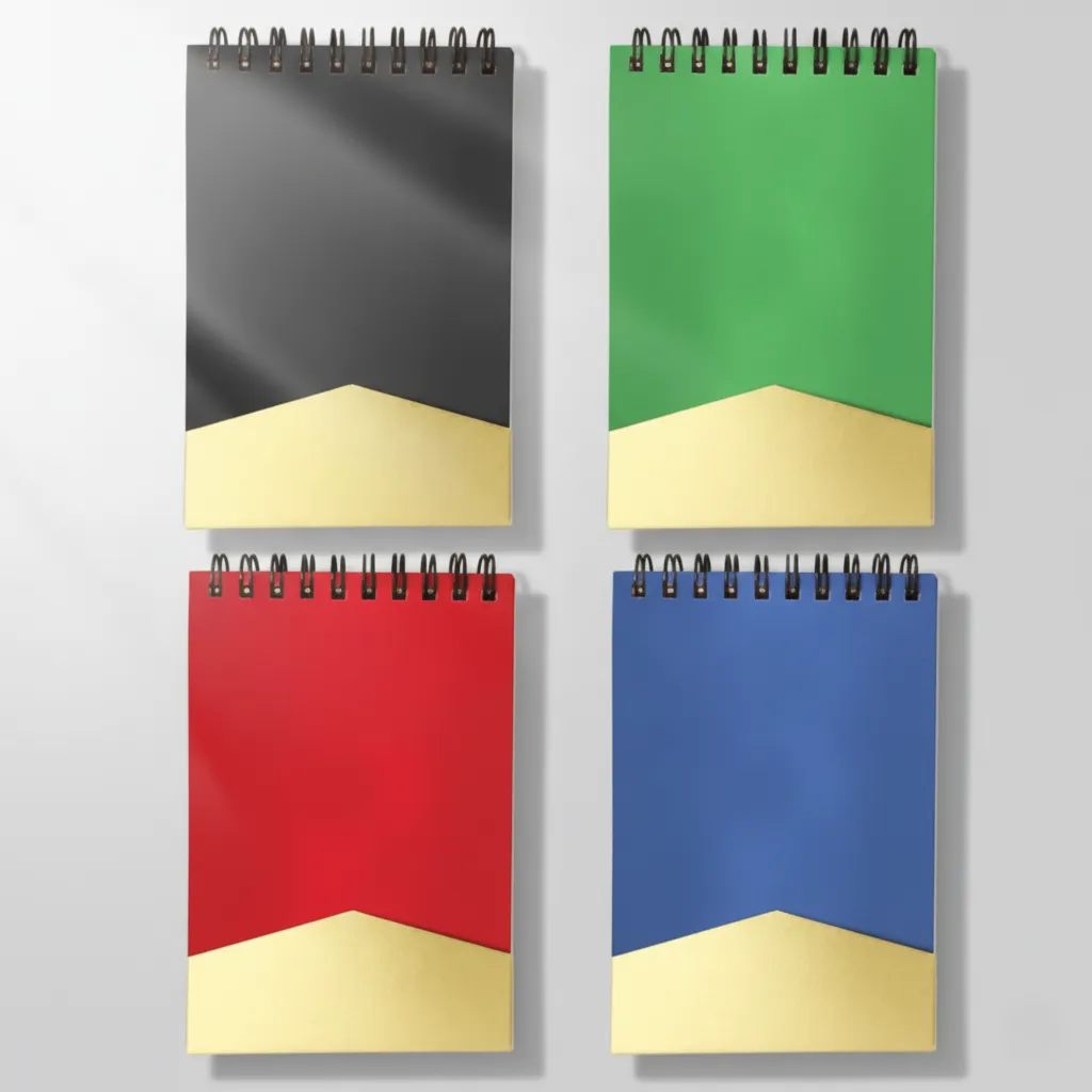 Recycled Notepad with Pen and Magnetic Flap