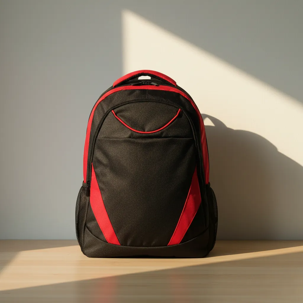 Two Tone Polyster Backpack