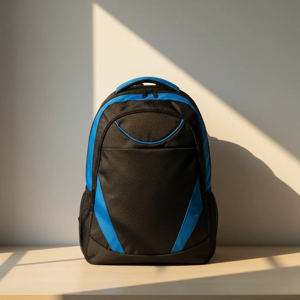Two Tone Polyster Backpack
