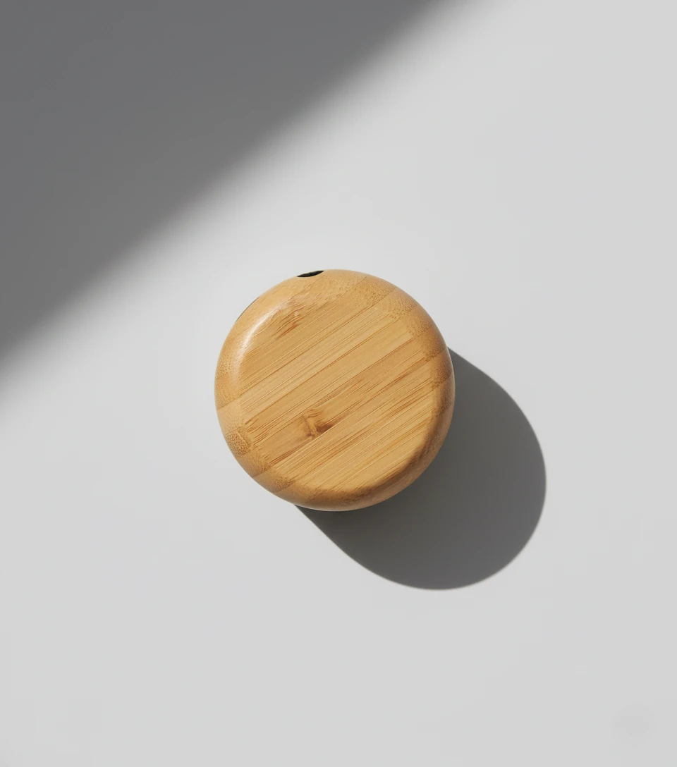Aluminum alloy and bamboo speaker