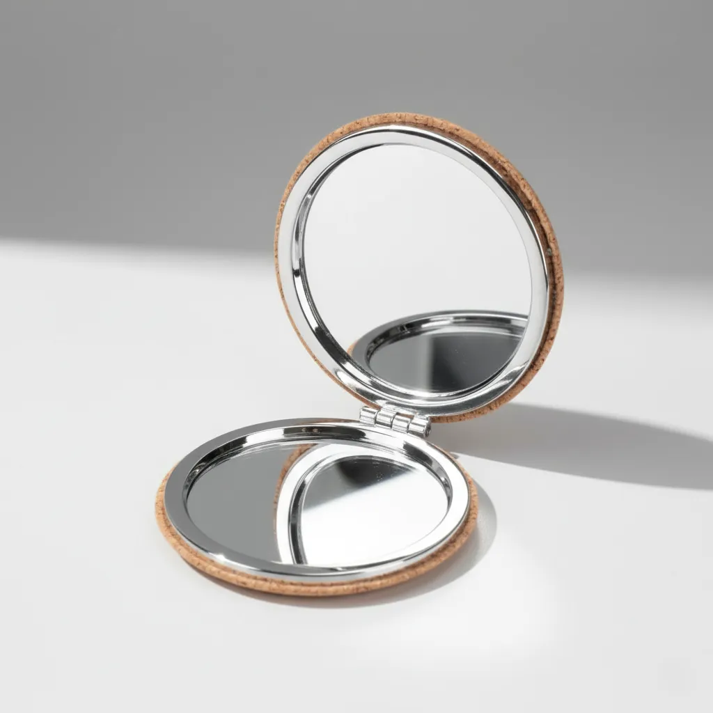 Cork Pocket mirror