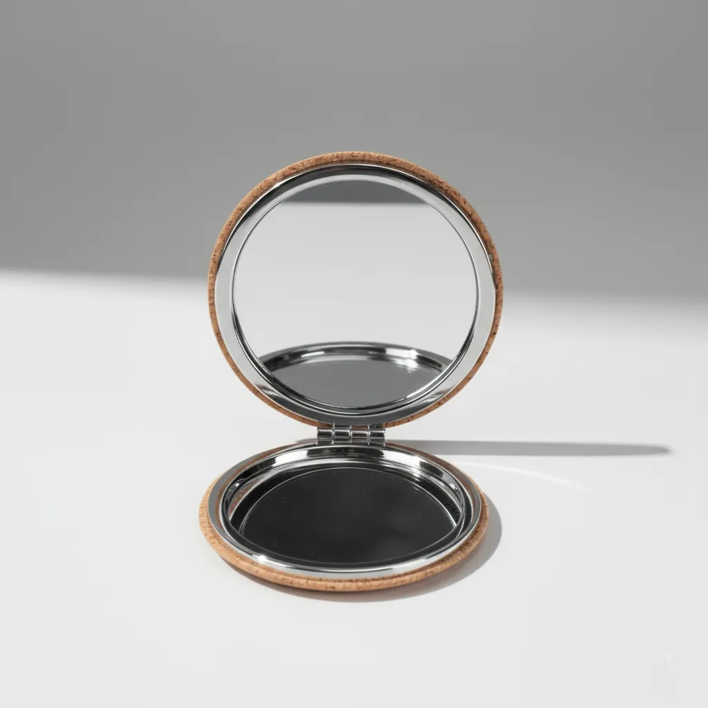Cork Pocket mirror