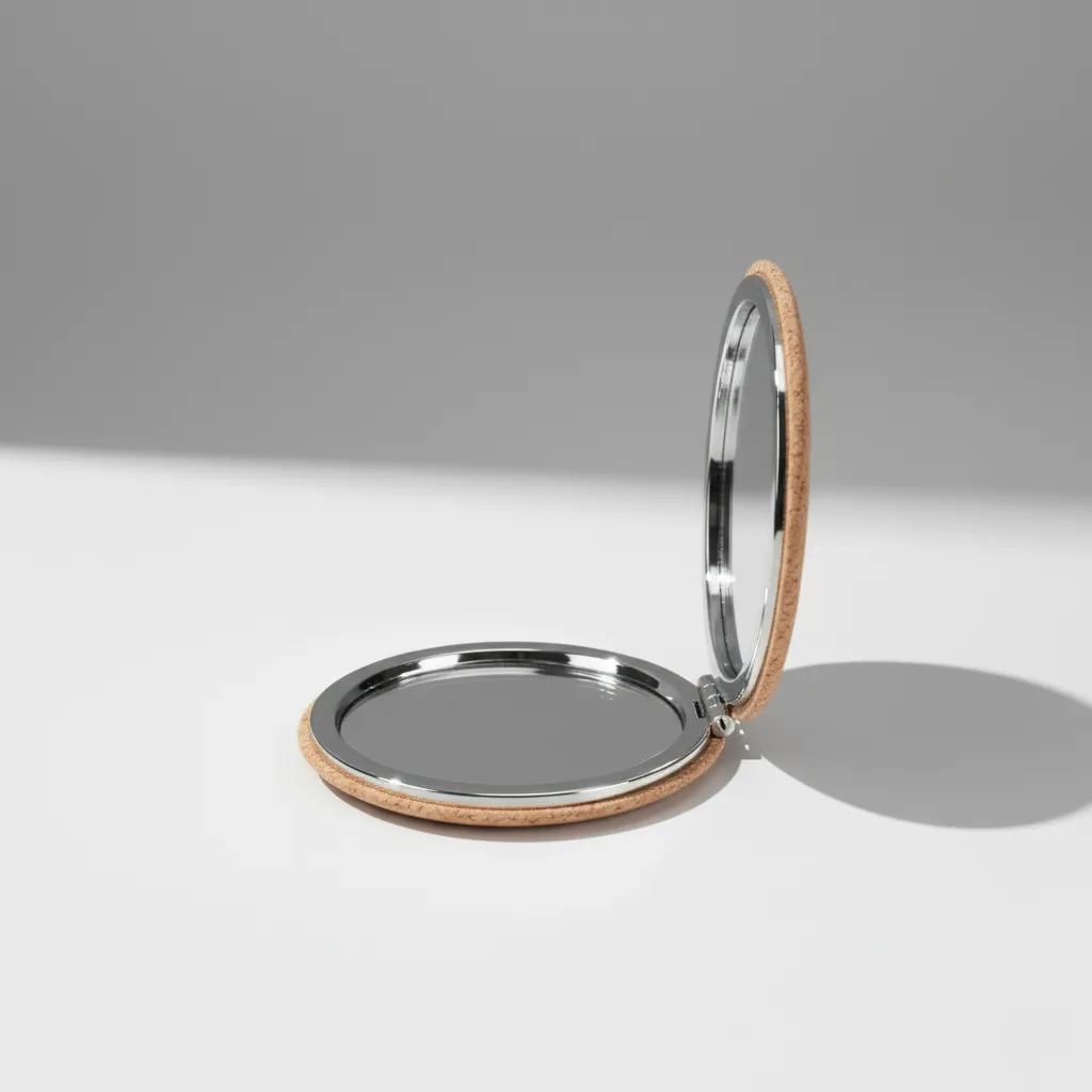 Cork Pocket mirror