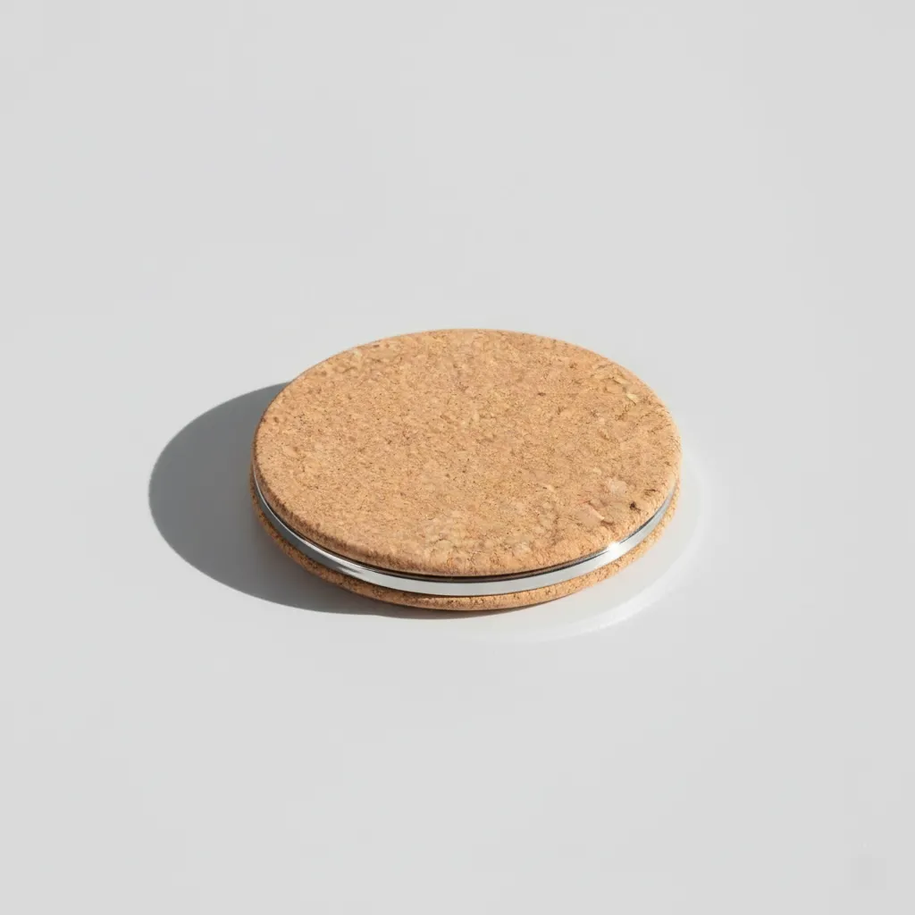 Cork Pocket mirror