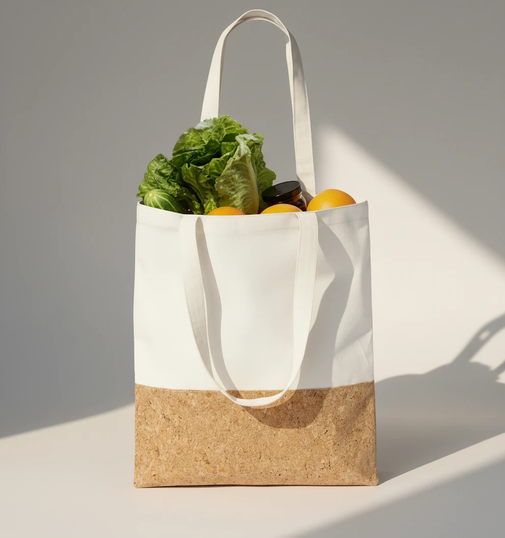 Cotton and Cork tote bag