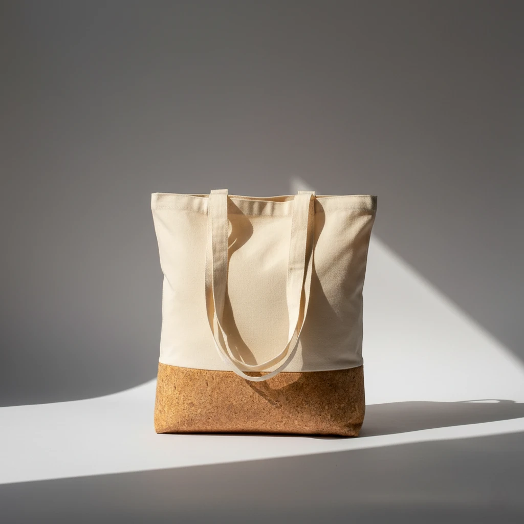Cotton and Cork tote bag