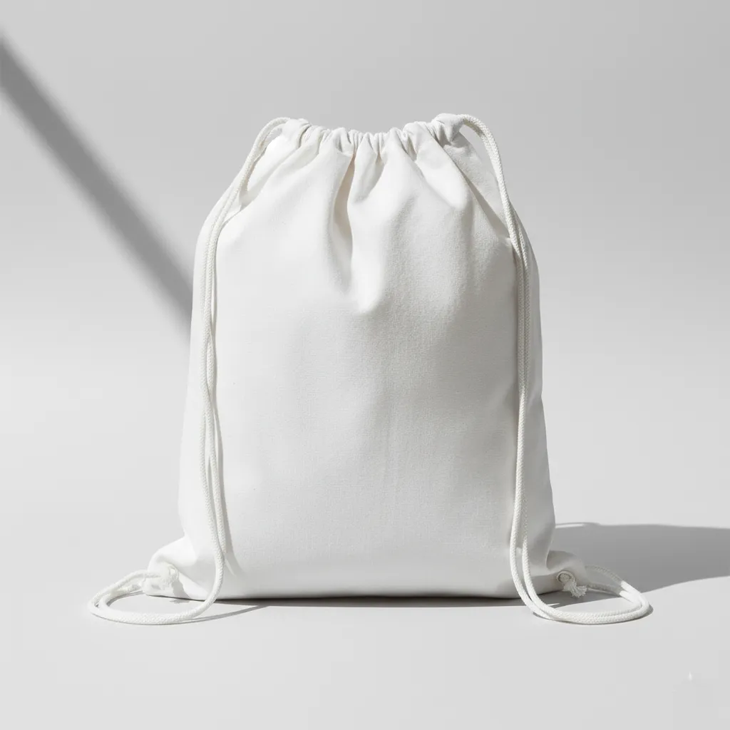 Cotton drawstring bag