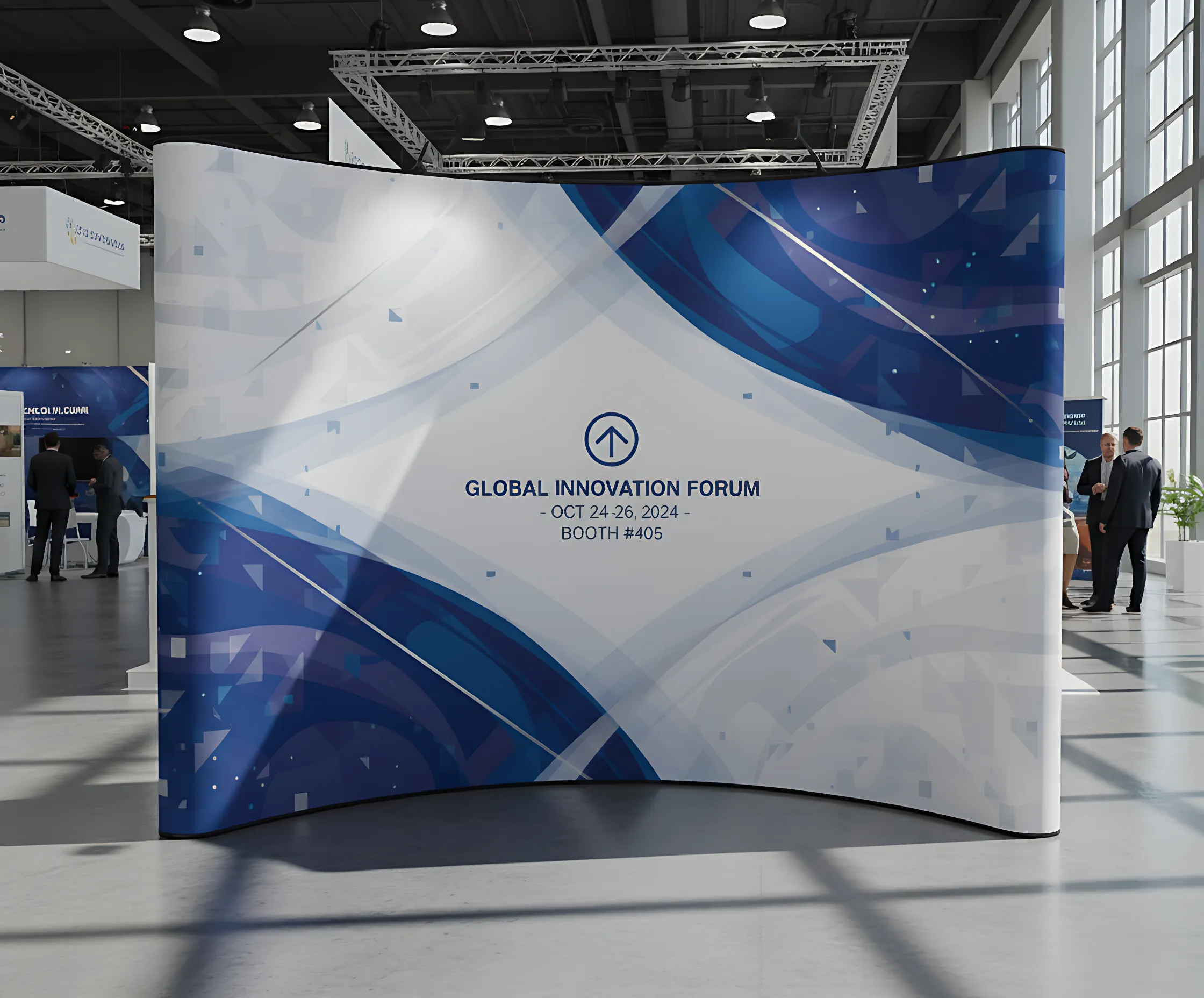 Curved Popup Stand- SoftCase