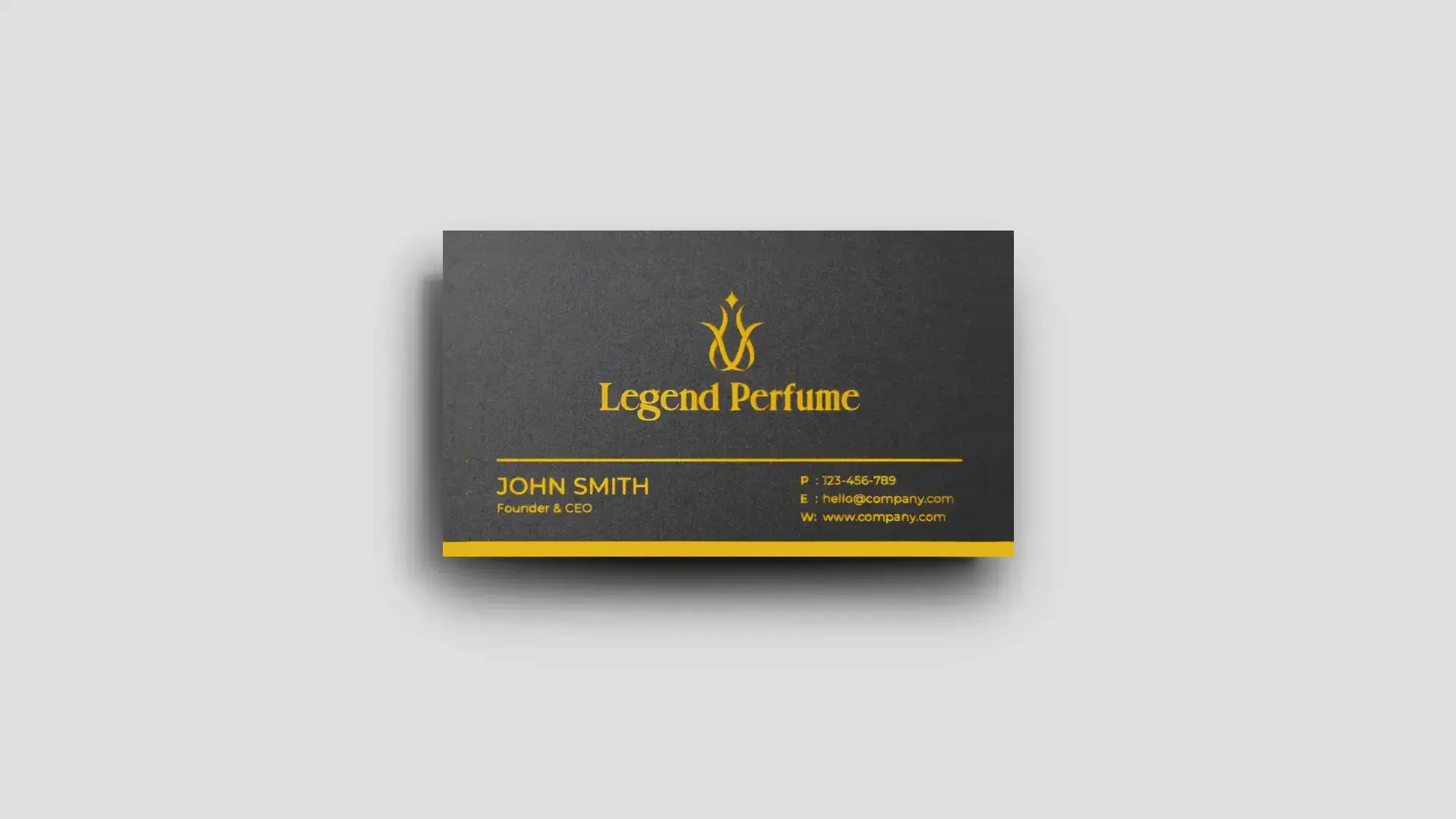 Gold Foil Business Cards