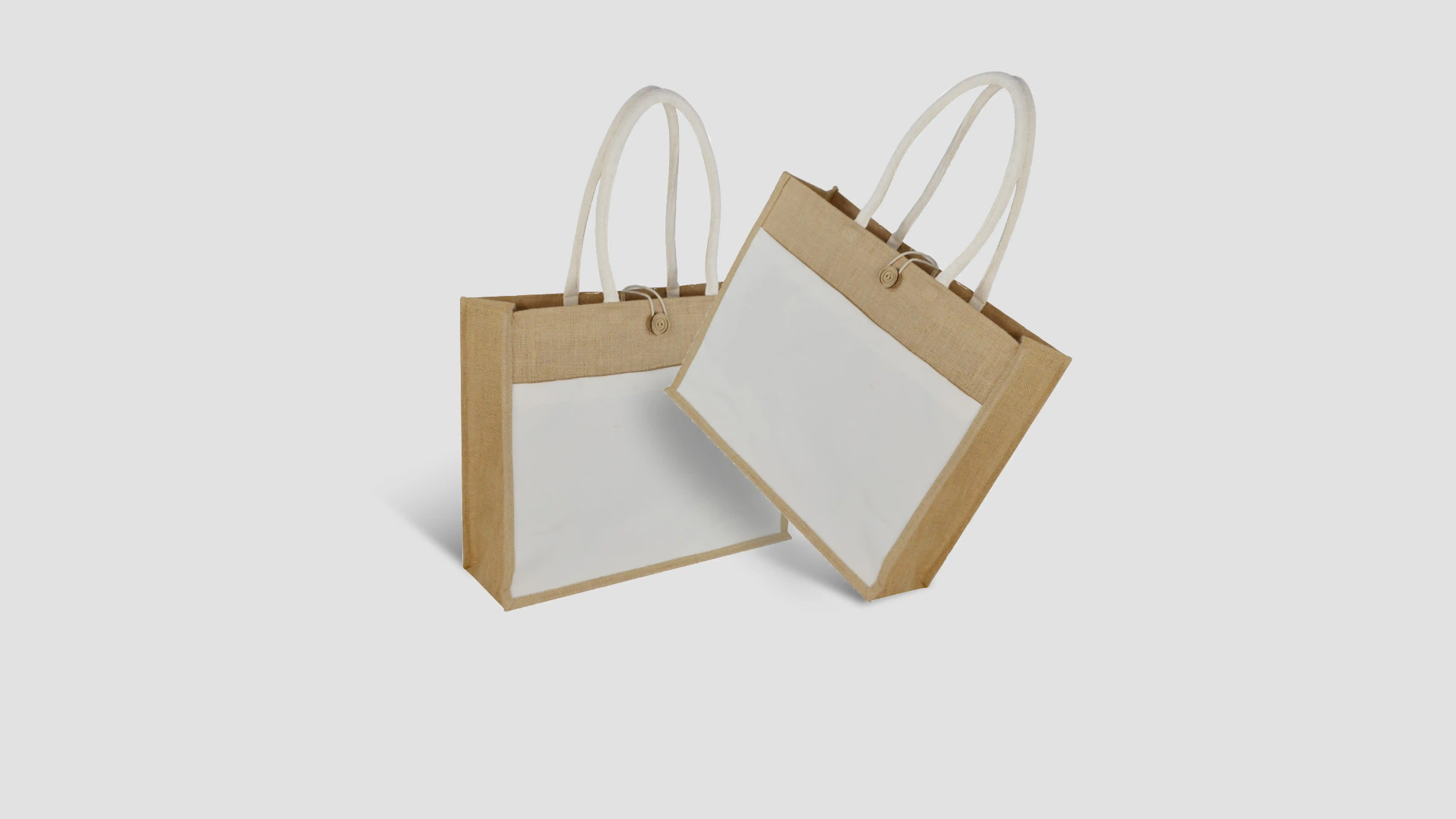Jute bags with Canvas