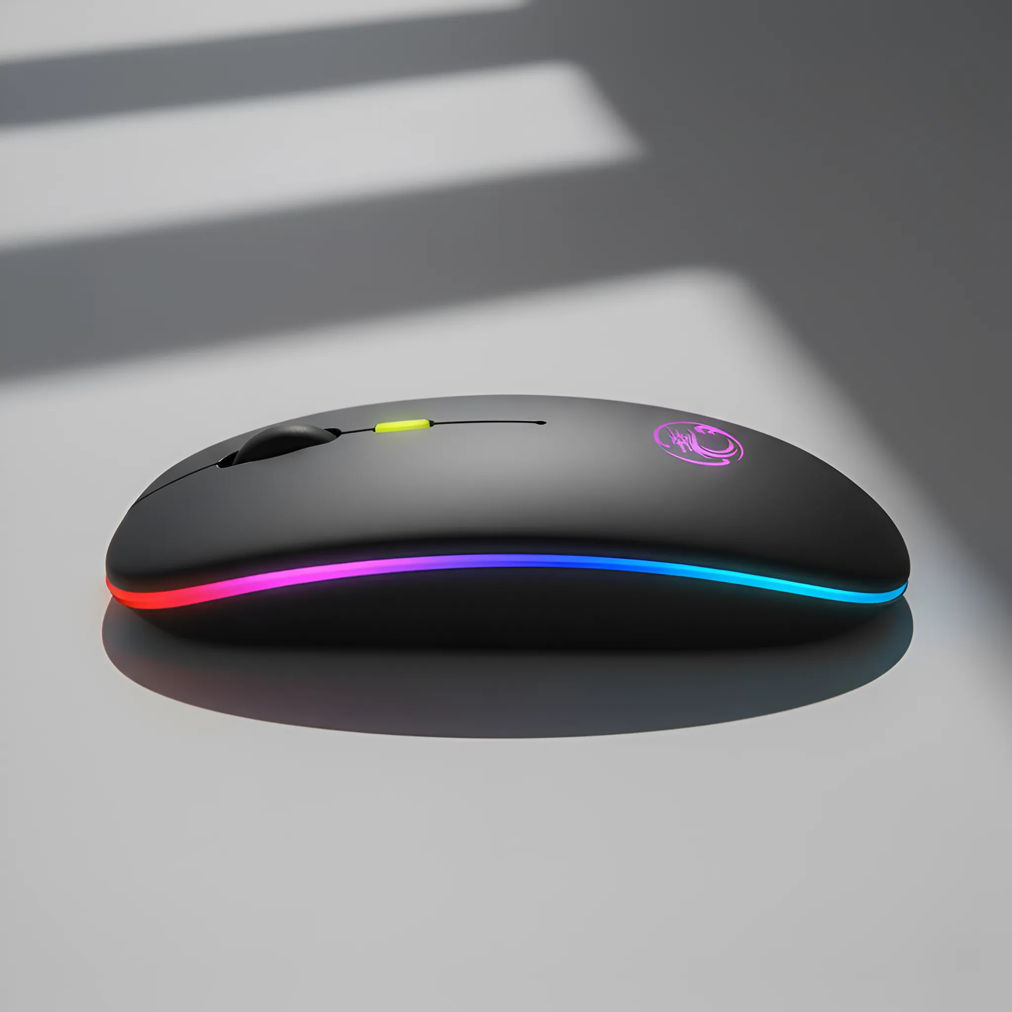  LED Light-Up Logo Wireless Mouse