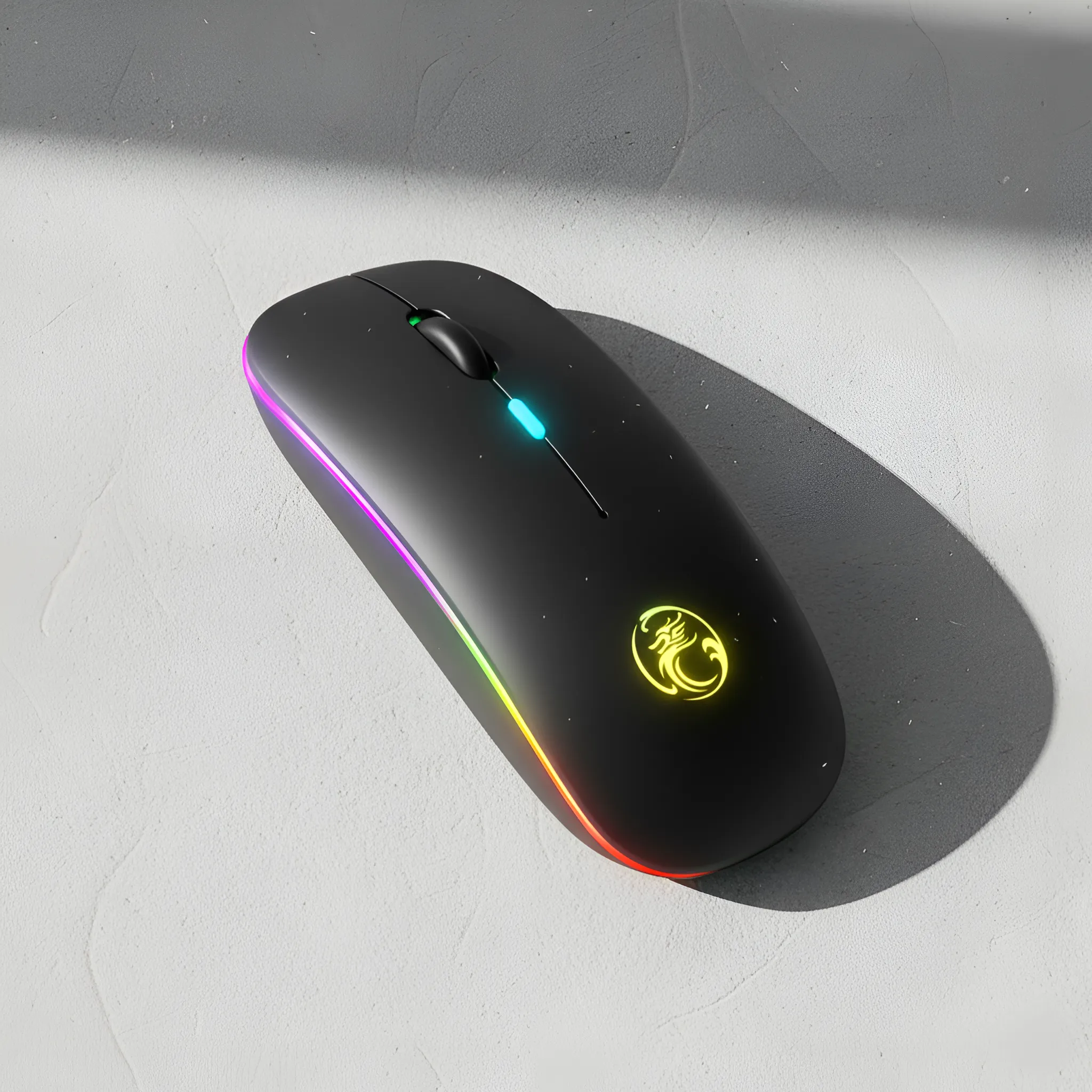  LED Light-Up Logo Wireless Mouse